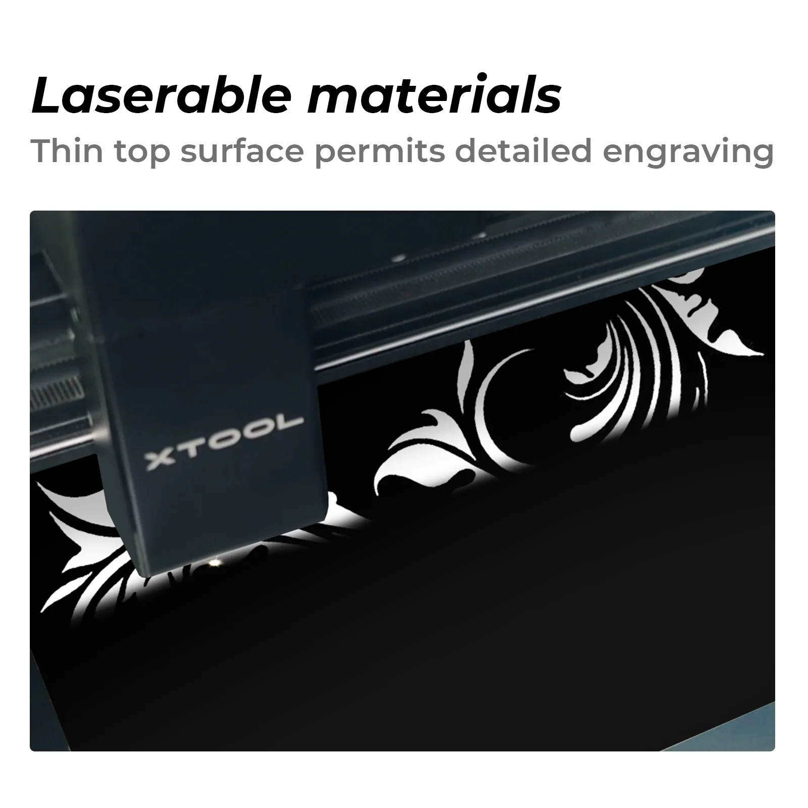 1.3 mm Lasergravur Zweifarbige Kunststoffplatte (5 Stk.) - Image 4