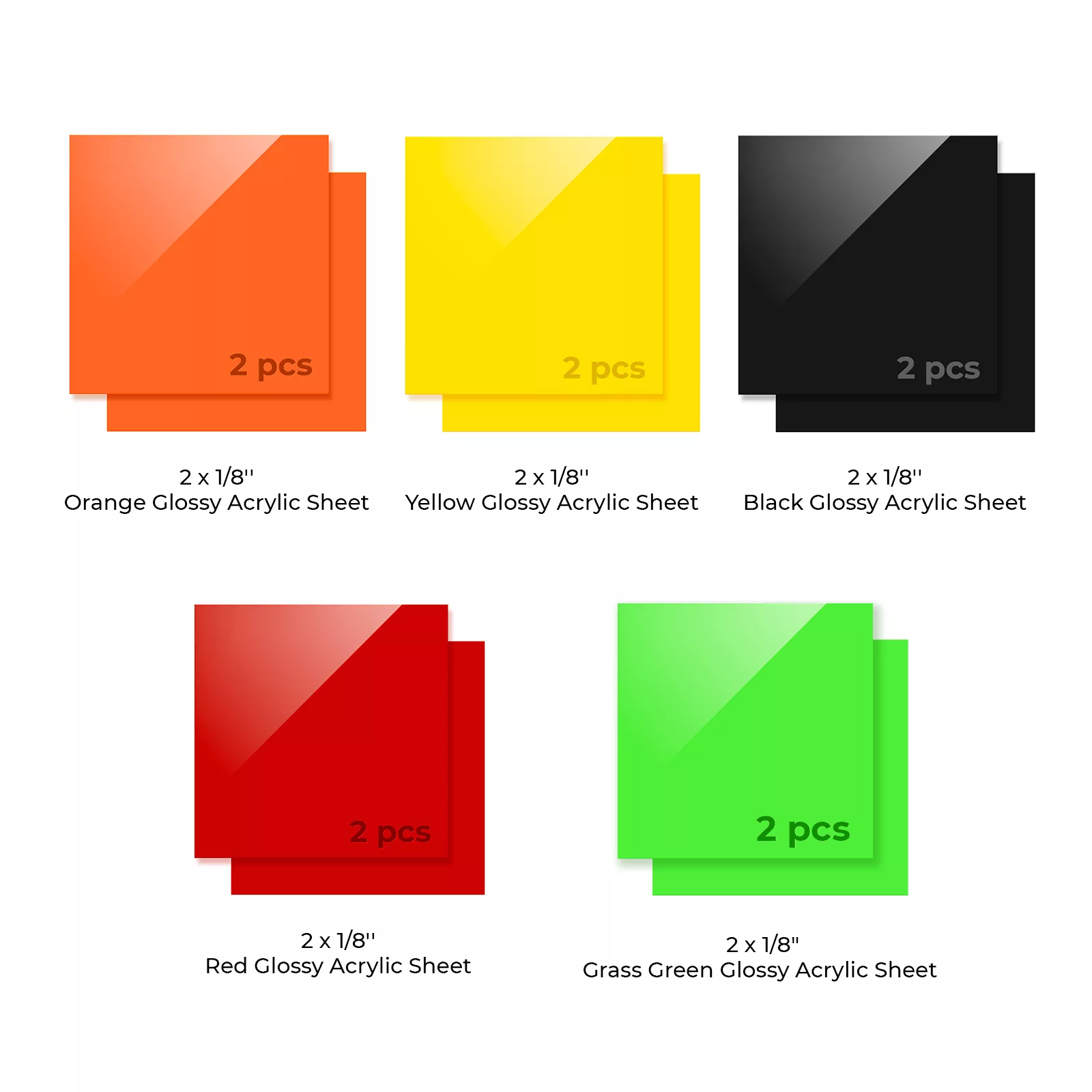 3 mm Acrylplatten-Testkit (10 Stk.) - Image 3