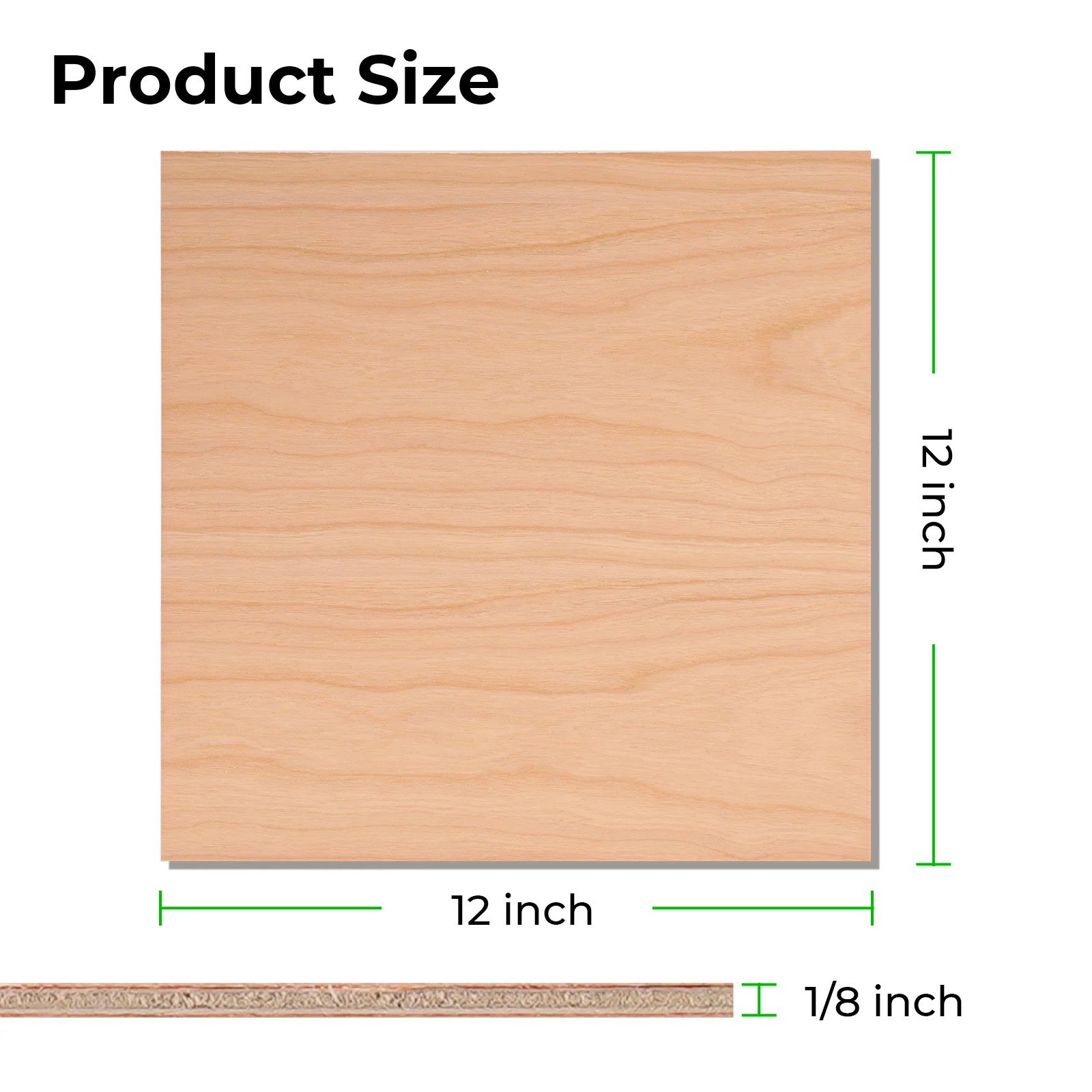 3mm Kirschbaumsperrholzplatten (6 Stk.) - Image 3