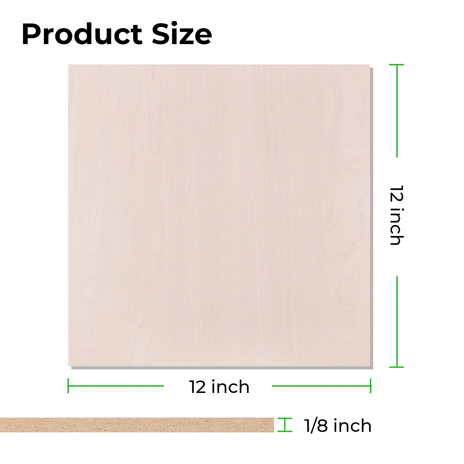 3 mm Faux Maple MDF-Platte (10 Stk.) - Image 3