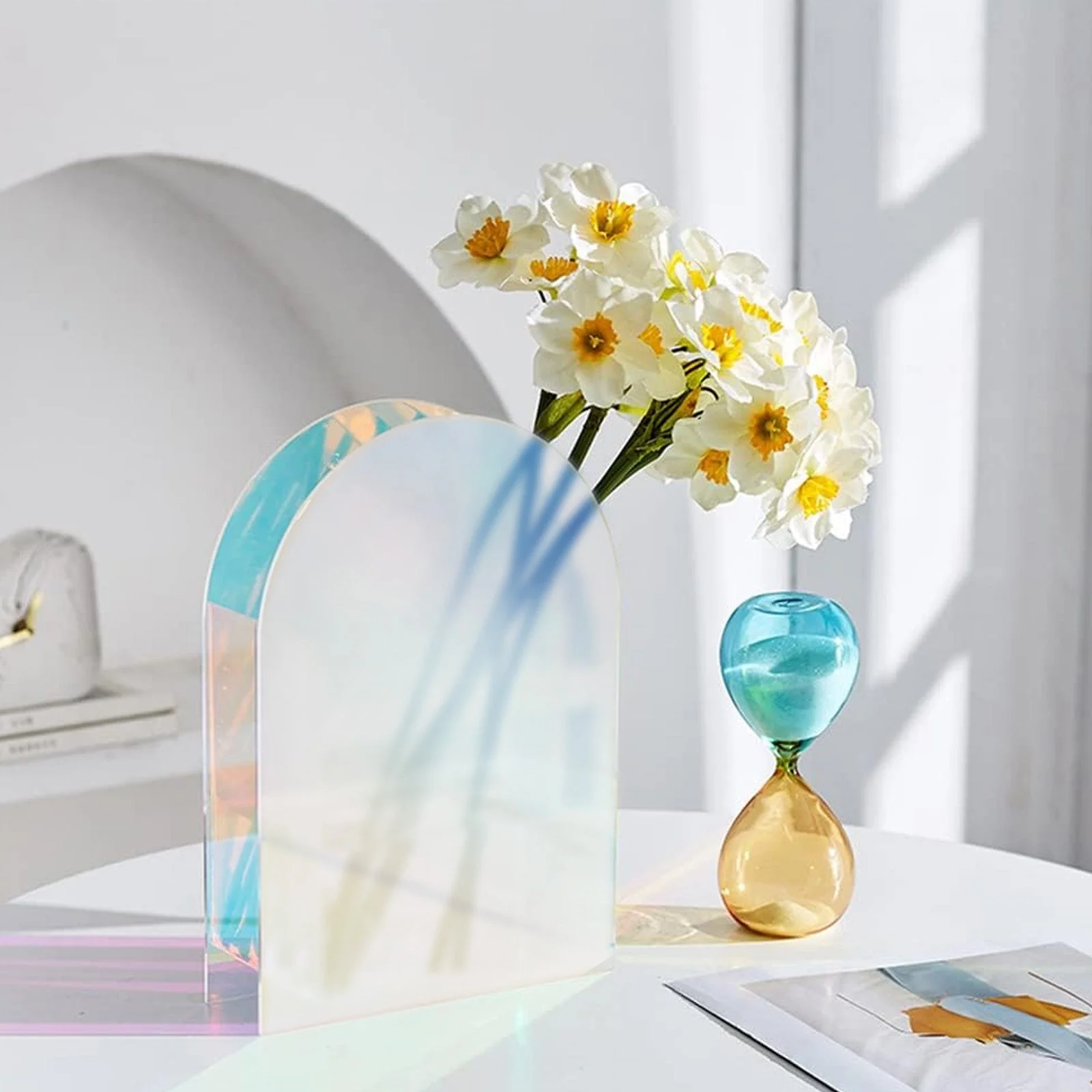 3 mm Klar schillernd Transparent Blau Folie Mattiert Acryl Plexiglas (3 Stk.) - Image 2