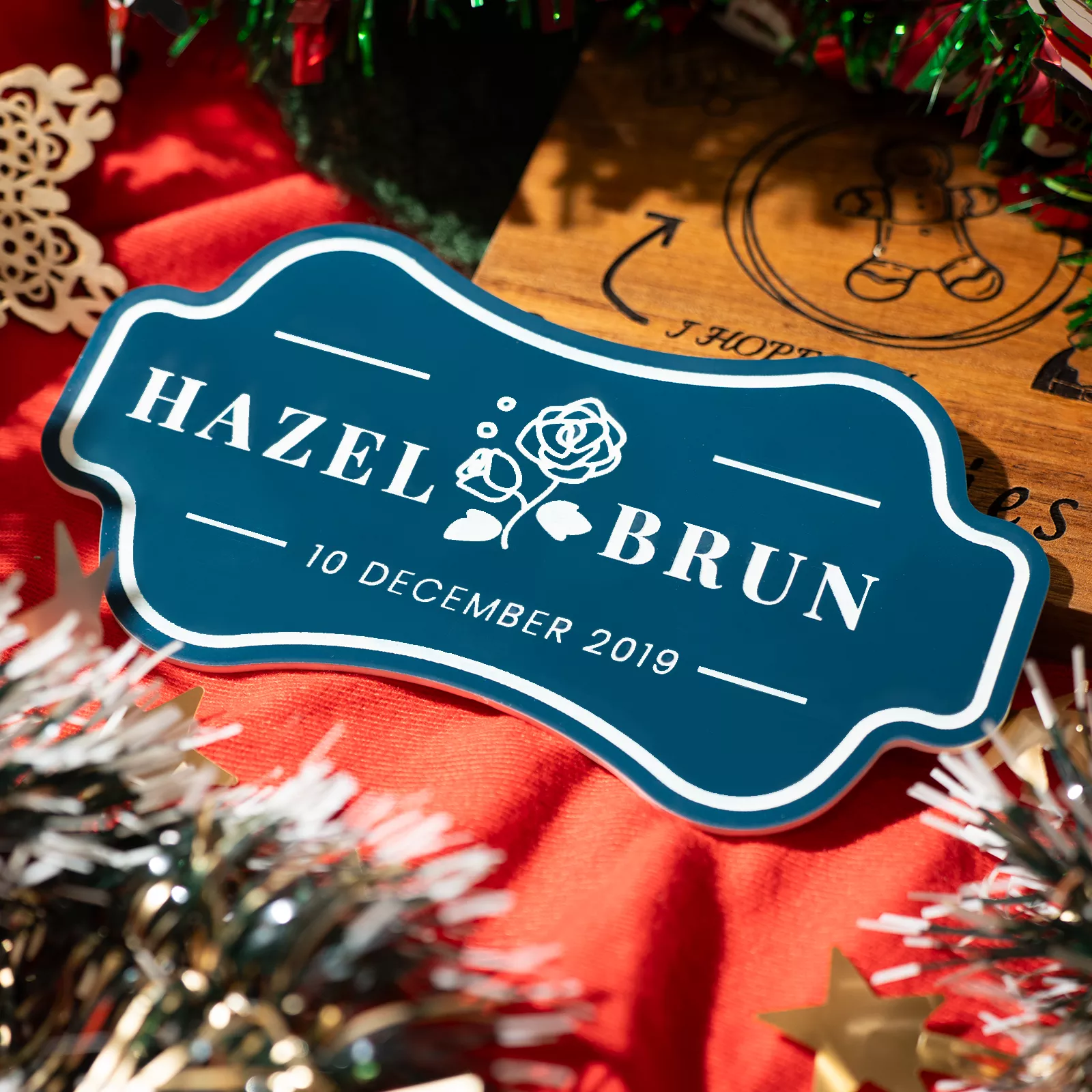 0,32 cm Navy zu Weiß Zwei-Ton Acrylplatte Plexiglas (3 Stück) - Image 4