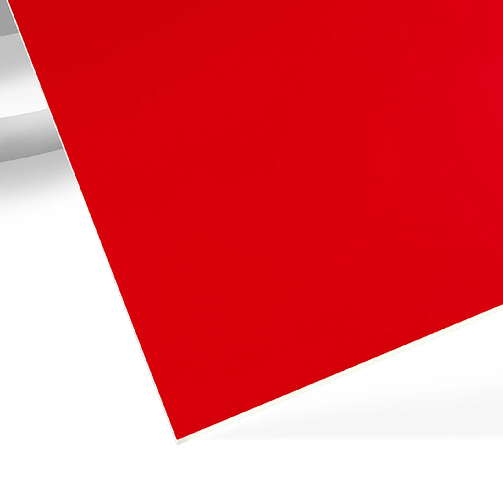 0,3 cm Rot zu Weiß Zwei-Ton Acrylplatte Plexiglas (3 Stück)