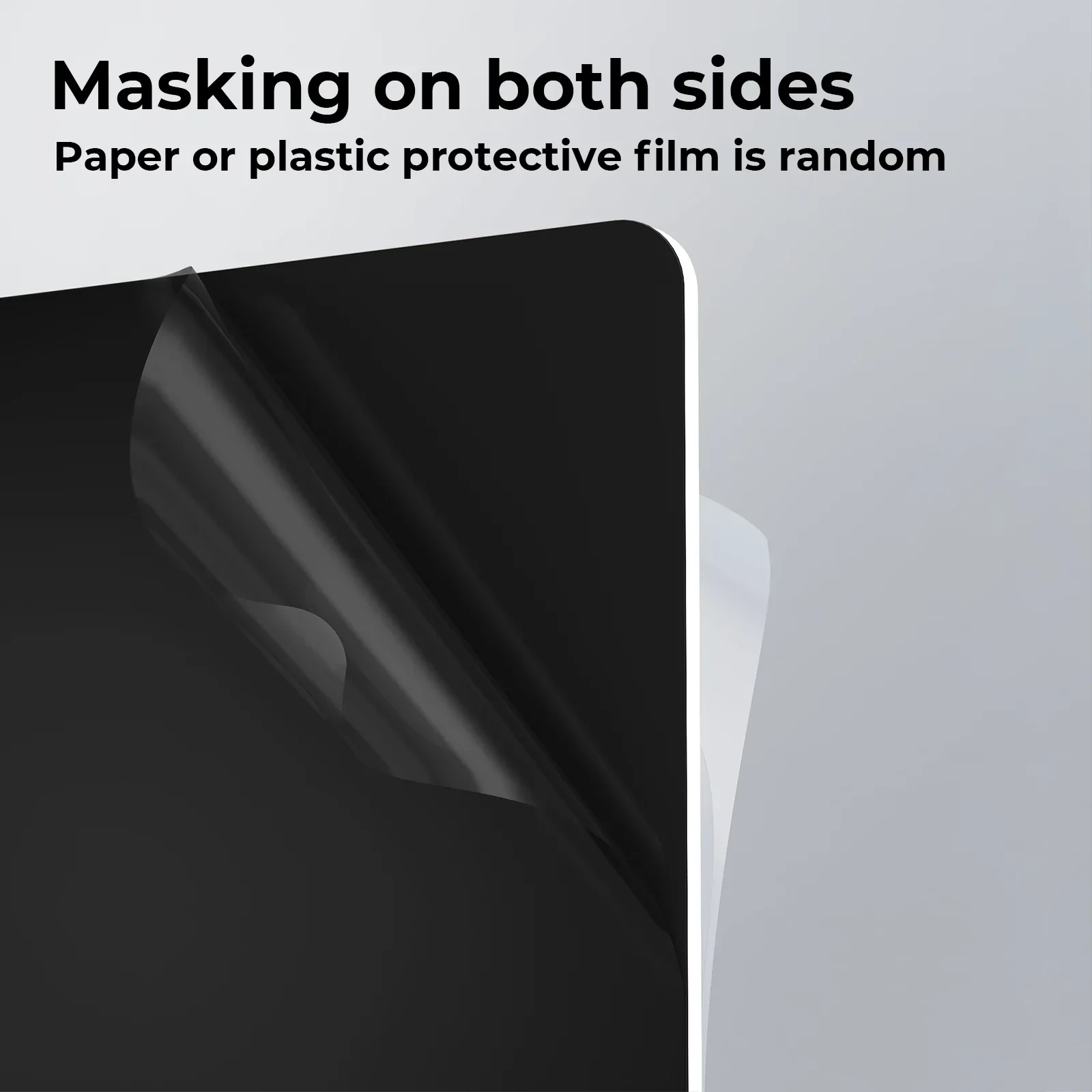 3mm zweifarbige Acrylplatte von Schwarz zu Weiß für Diodenlaserschneiden (3 Stk.) - Image 5