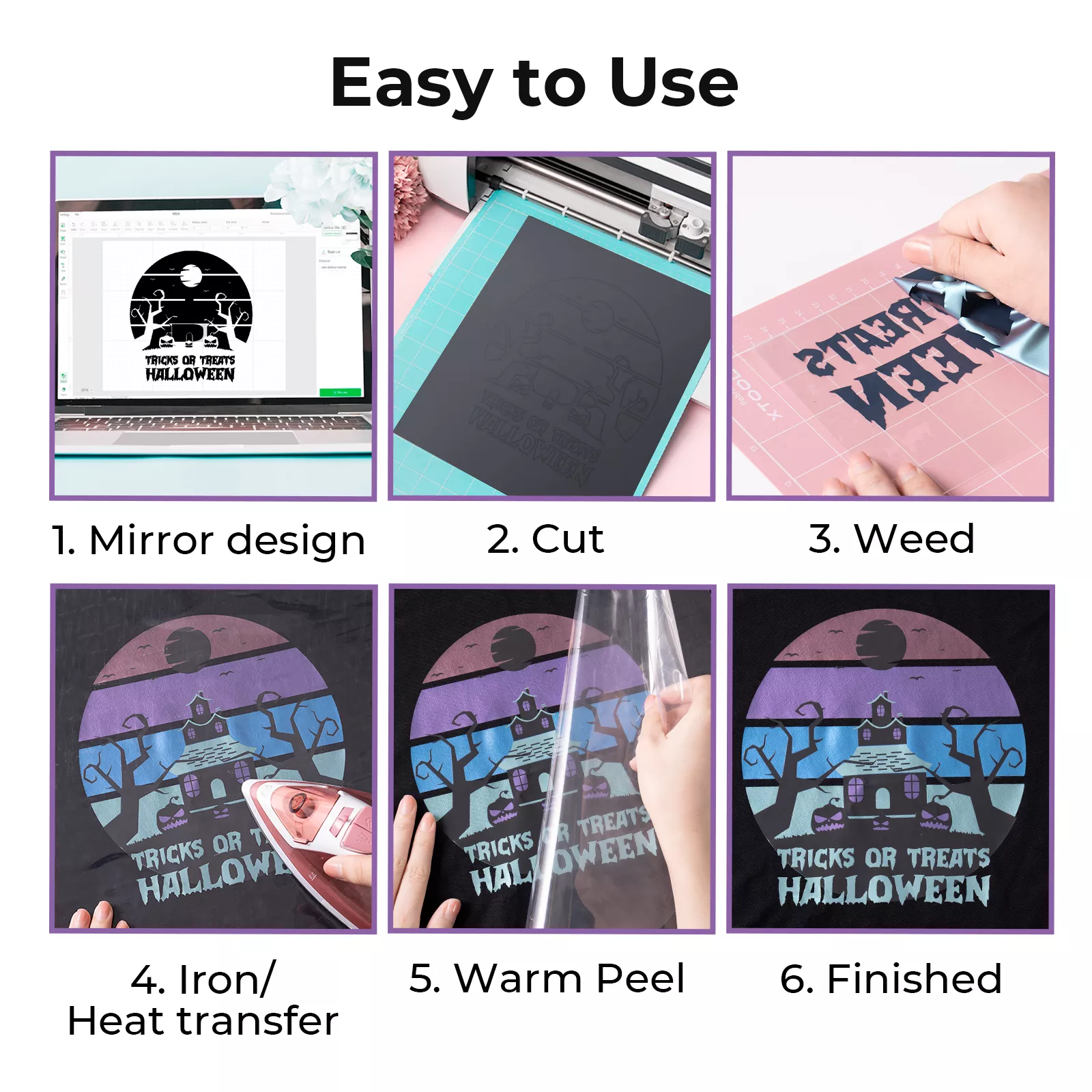 Chamäleon-Heat-Transfer-Vinyl (13 Stk.) - Image 4