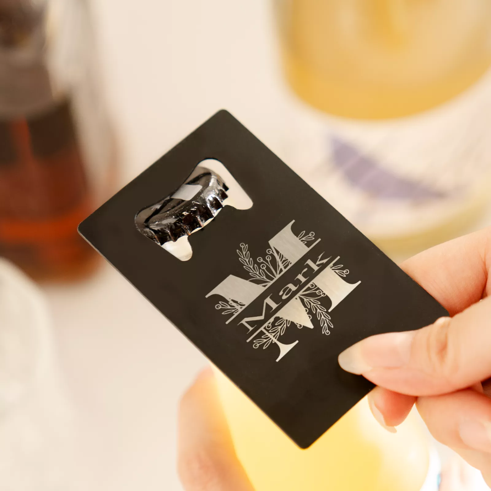 Credit Card Flaschenöffner Schwarz - 10 Stück - Image 2