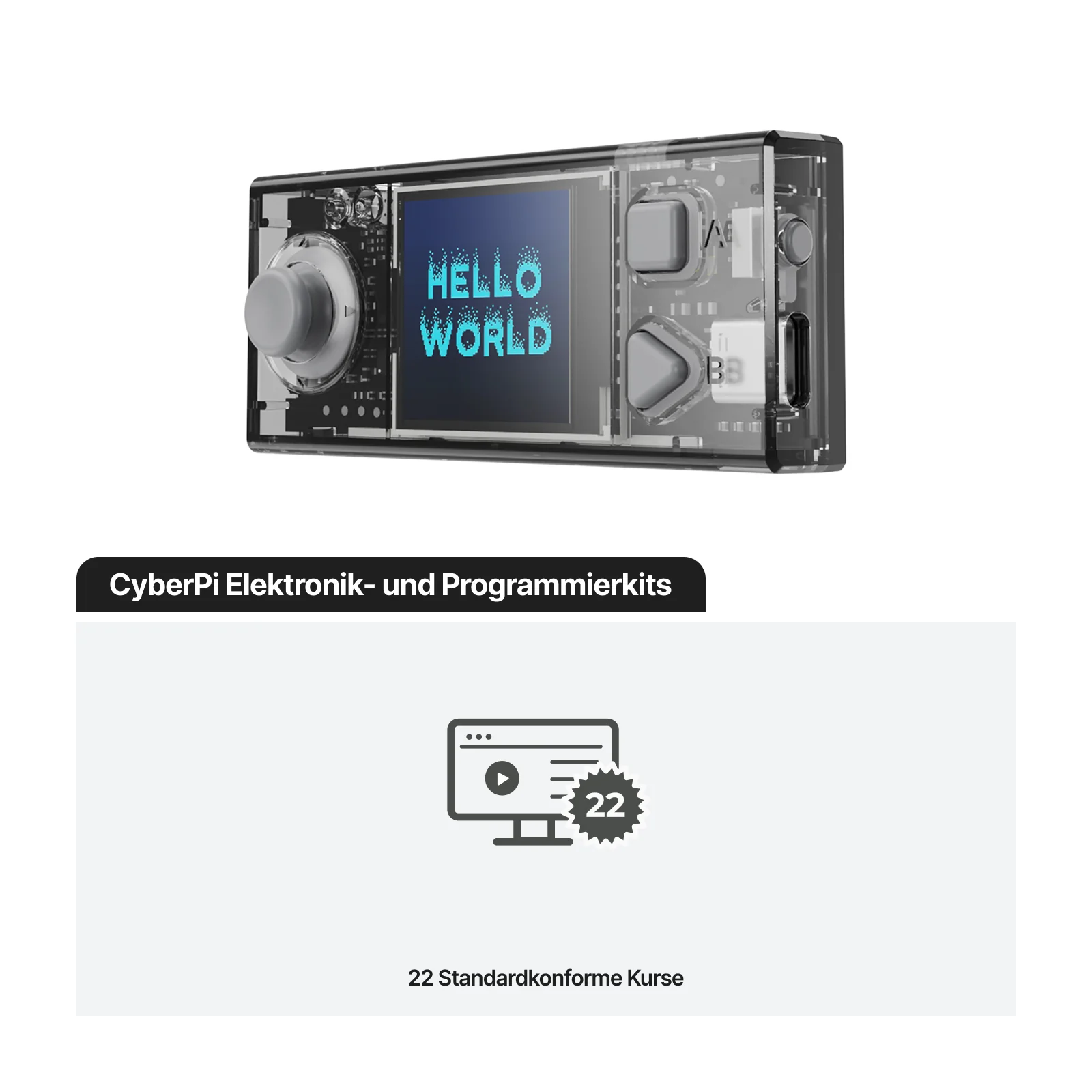 CyberPi: Bildungs-Elektronik-Kits für Anfänger zum Erlernen der Programmierung - Image 11