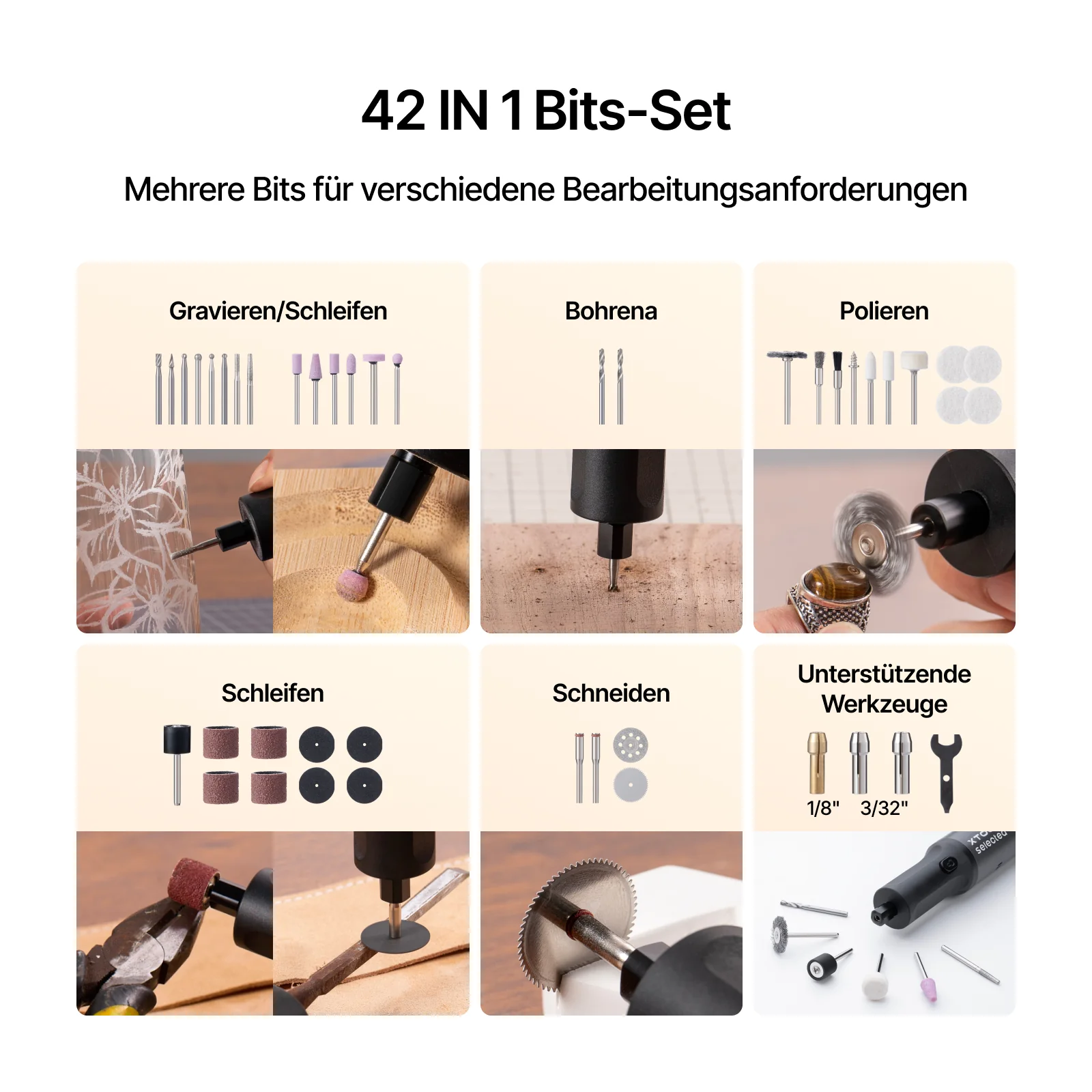 Elektrisches Gravierstift-Set - Image 6