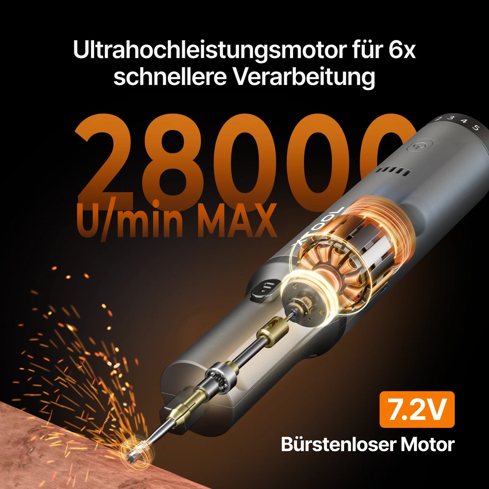 Elektrisches Gravierstift-Set - Image 8