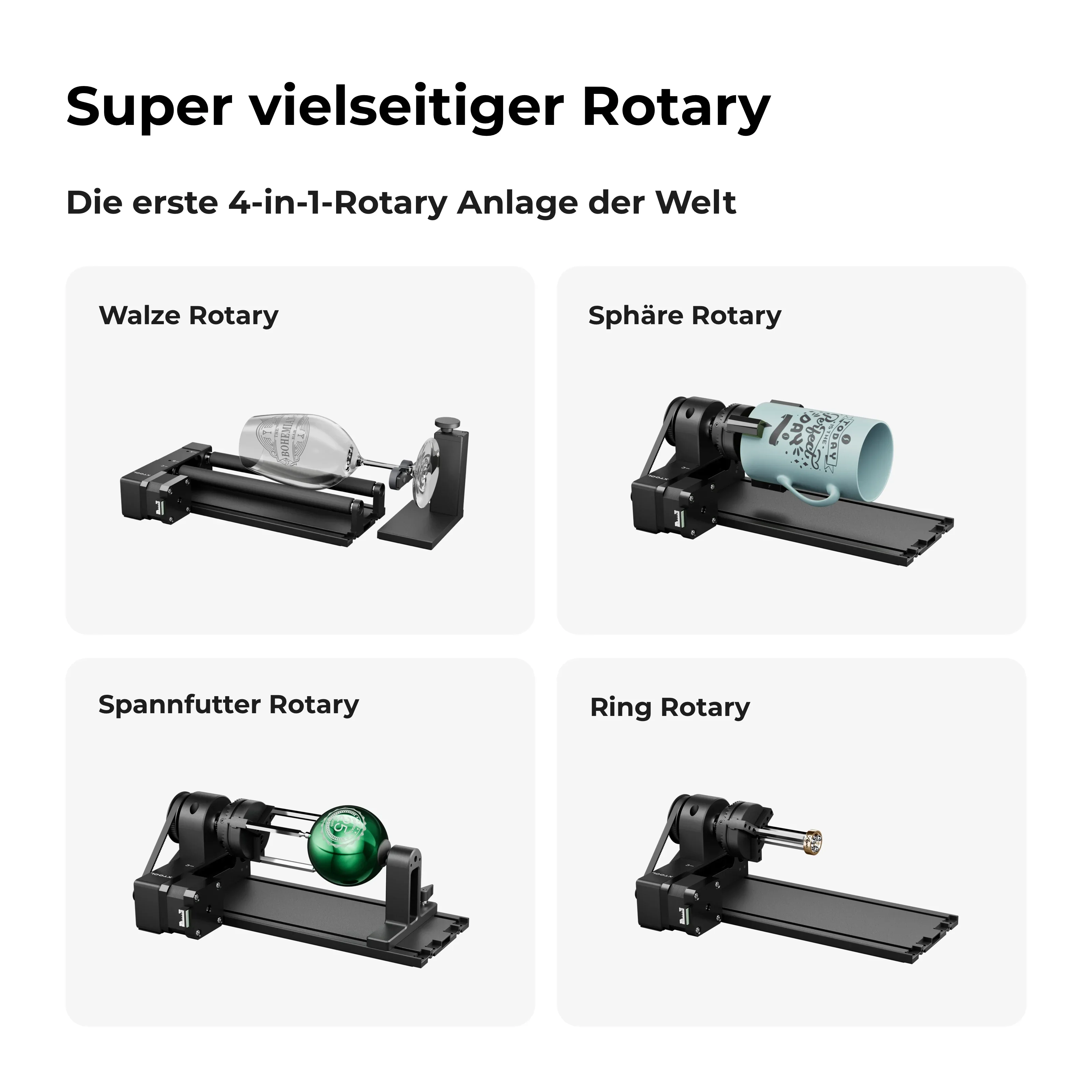 xTool Rotations Erweiterung RA2 Pro für F/P/S/M/D Serie - Image 2