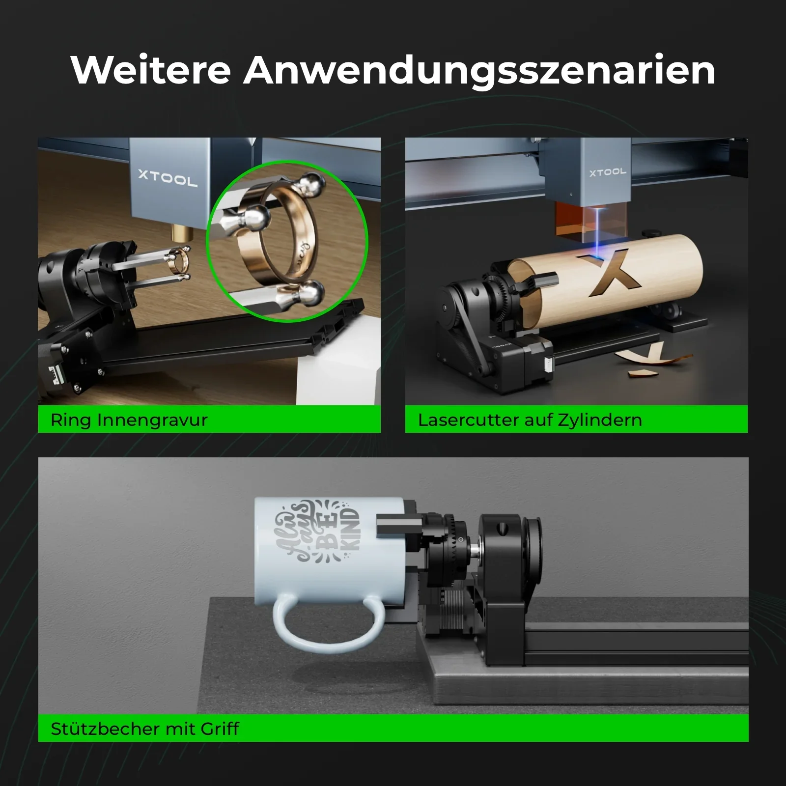 xTool Rotations Erweiterung RA2 Pro für F/P/S/M/D Serie - Image 5