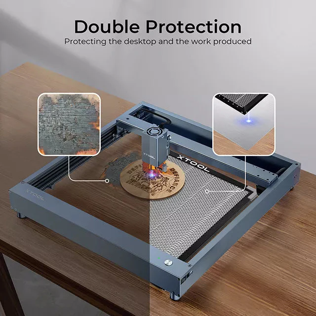 xTool Wabenplatte – Lasergravur-Arbeitsplatte für D1/D1 Pro - Image 5