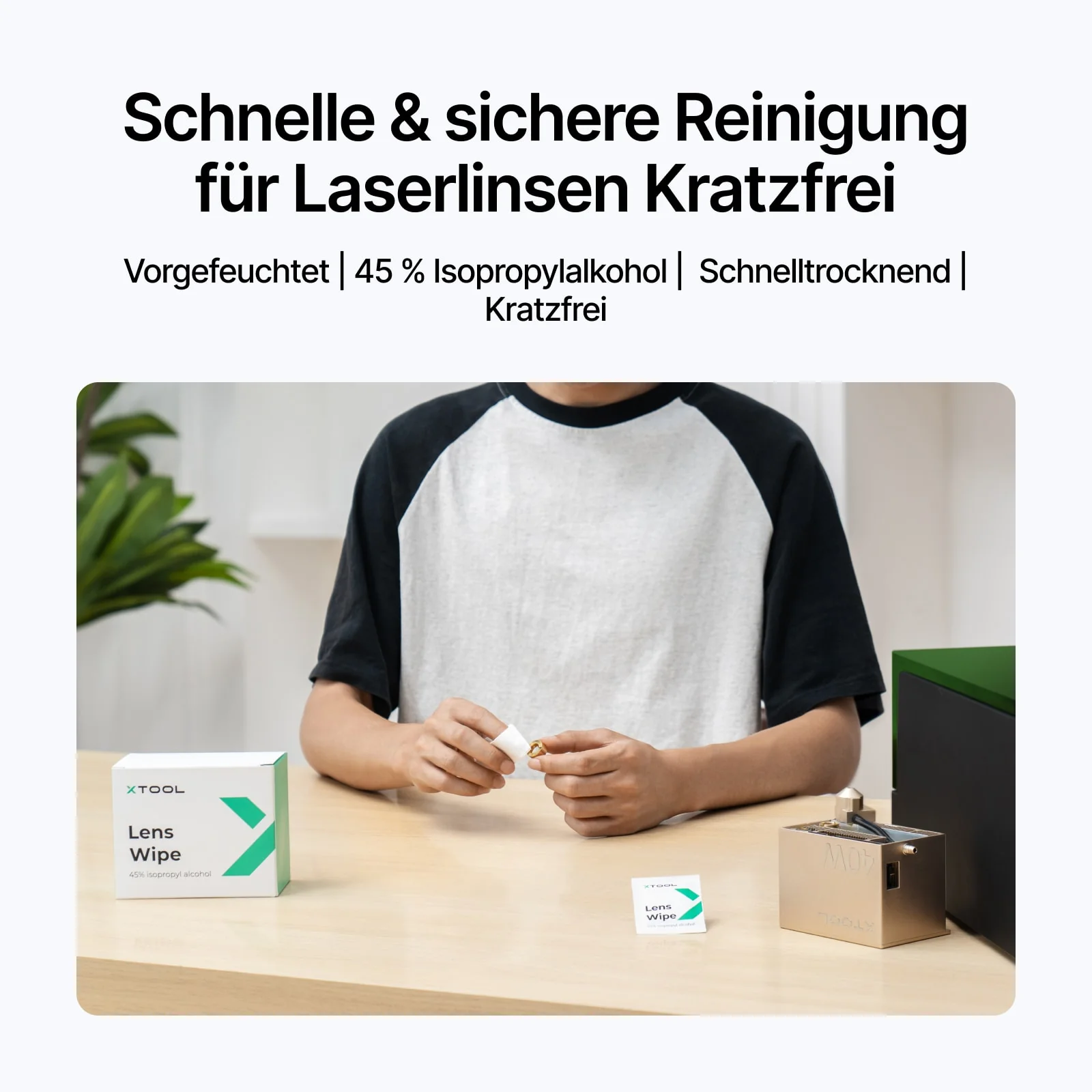 Reinigungsset für Laserlinsen - Image 4
