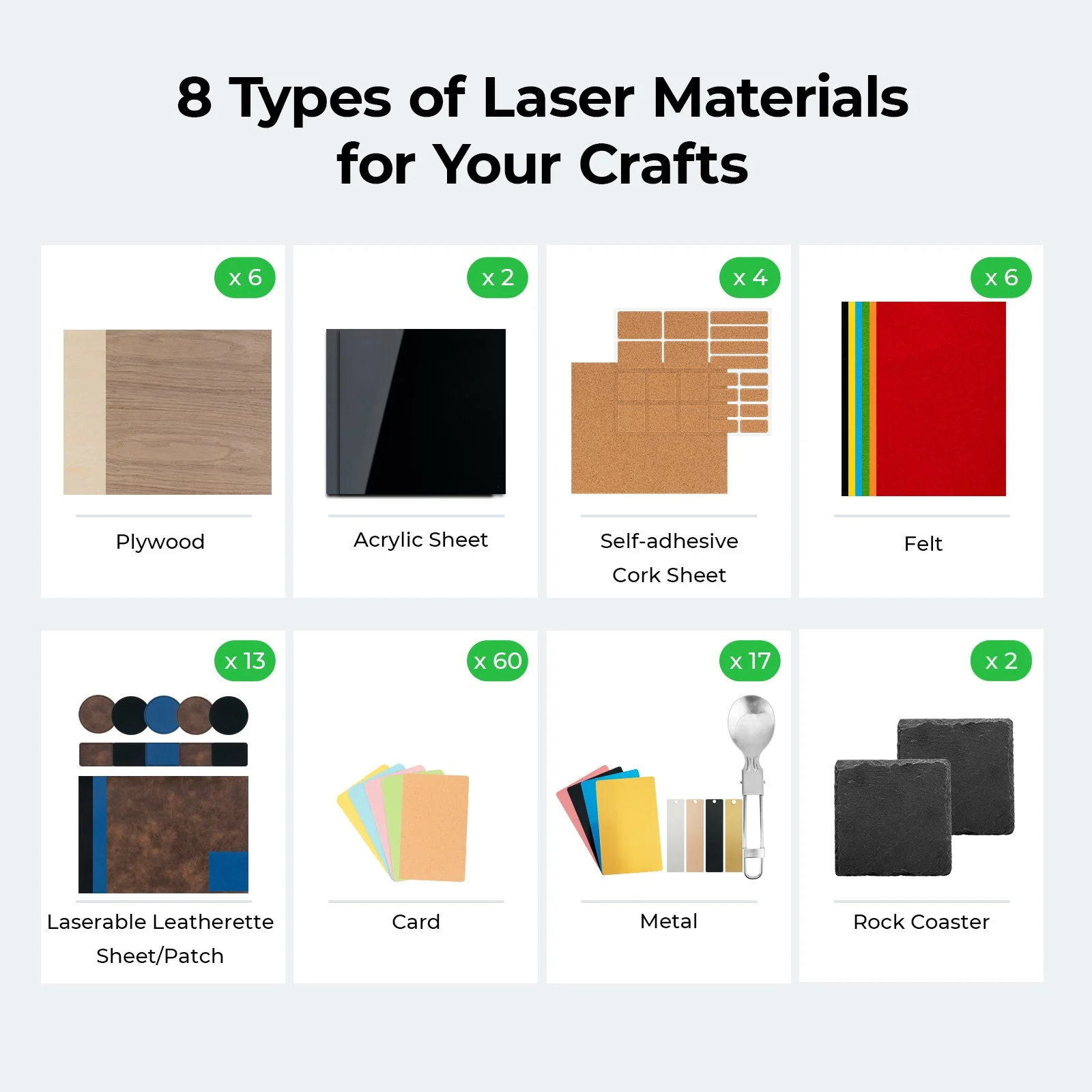 Laser-Material-Erkundungskit (111 Stk.) - Image 3