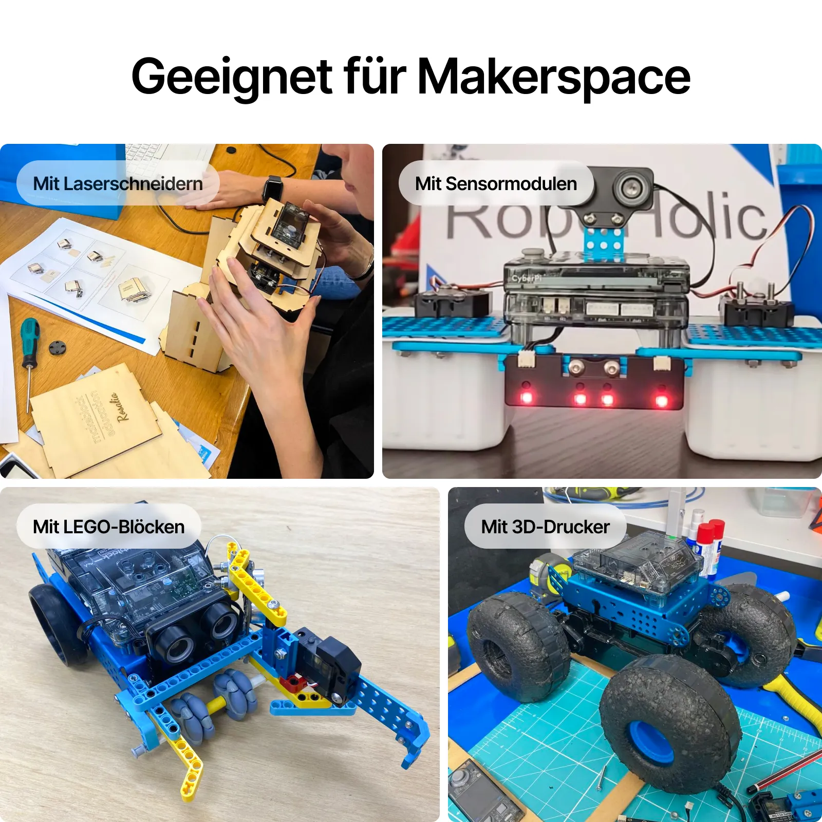mBot2: STEAM-Bildungscodier-Roboter-Kit für KI-Lernen - Image 11