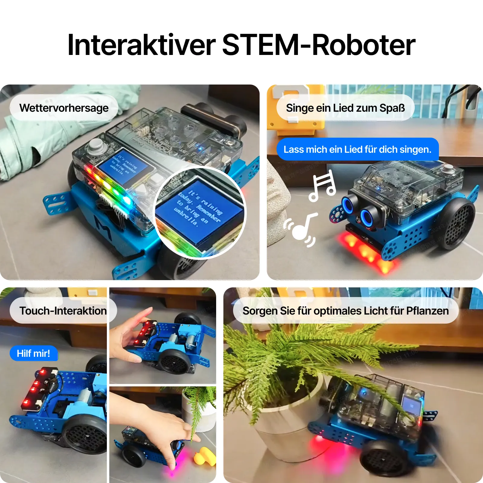 mBot2: STEAM-Bildungscodier-Roboter-Kit für KI-Lernen - Image 3