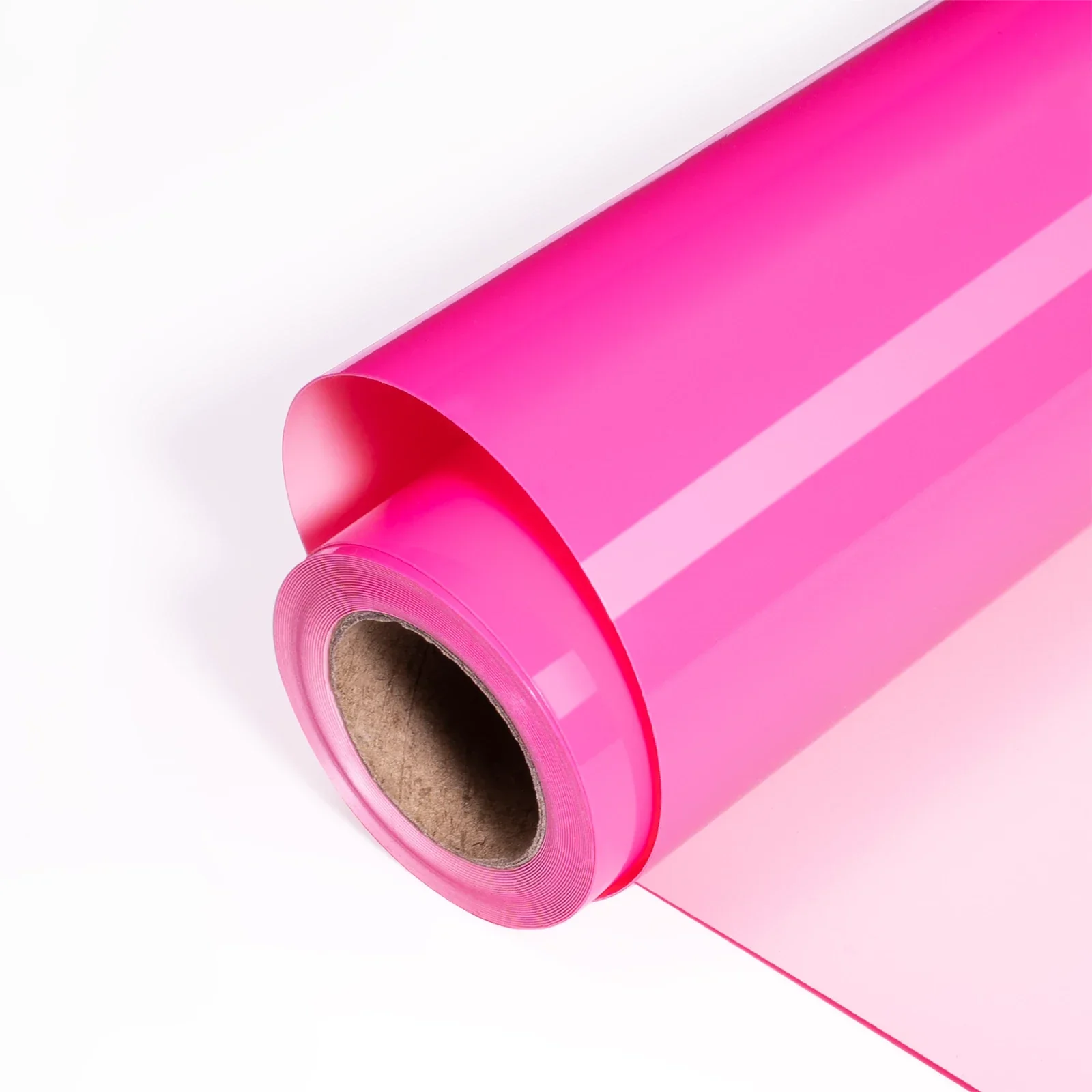 Neon Rosa 3D Puff Wärmeübertragung Vinyl Rolle