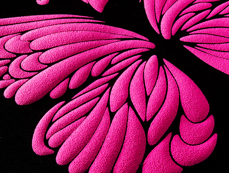 Neon Rosa 3D Puff Wärmeübertragung Vinyl Rolle - Image 6