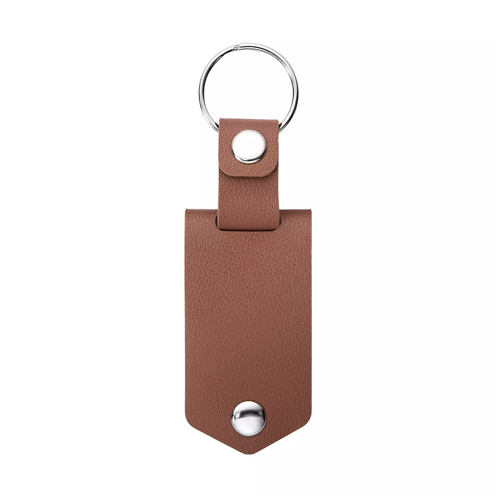 PU-Schlüsselanhänger-Halter mit Sublimations-Aluminiumplatte (4 Stk.)