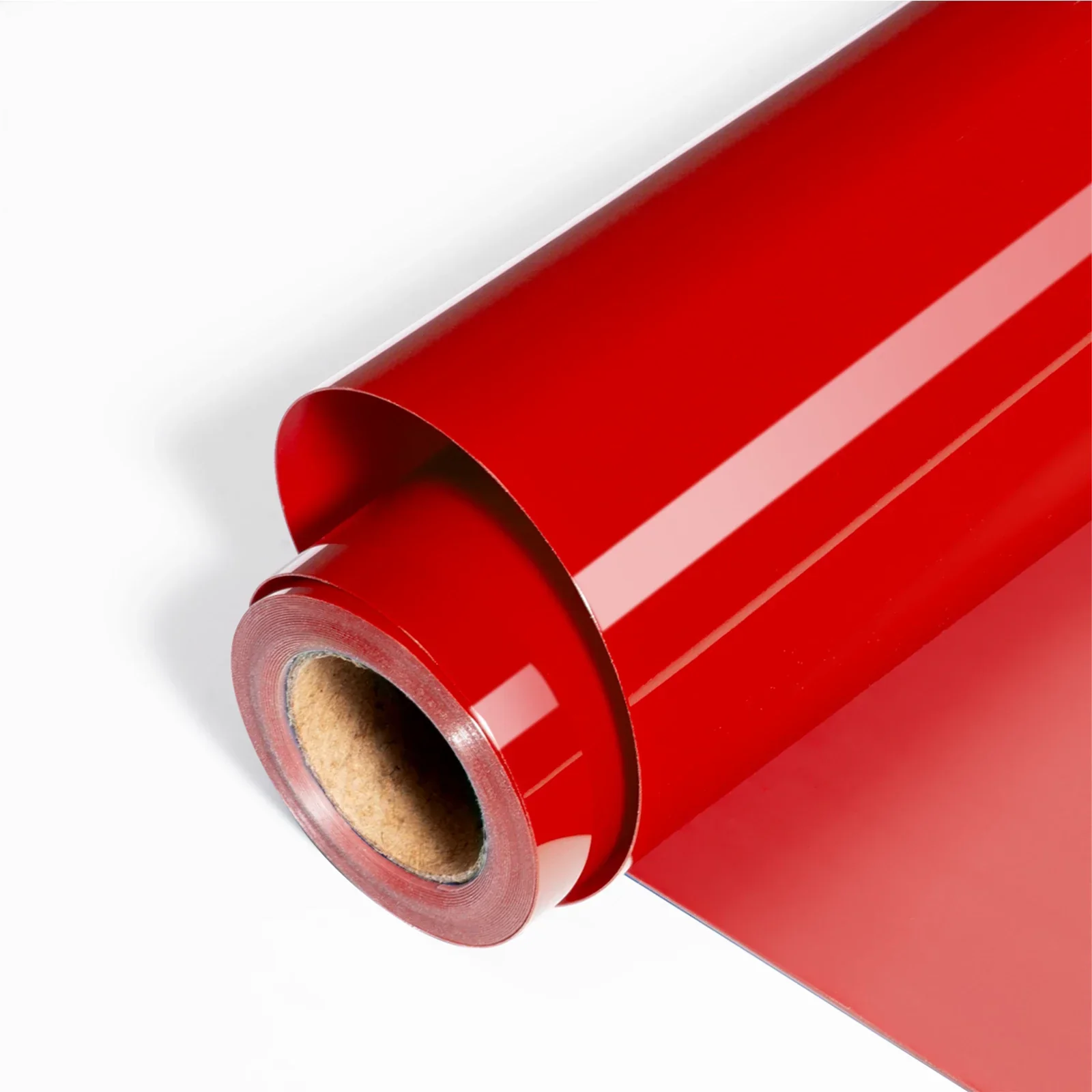 Rote 3D Puff Wärmeübertragung Vinyl-Rolle