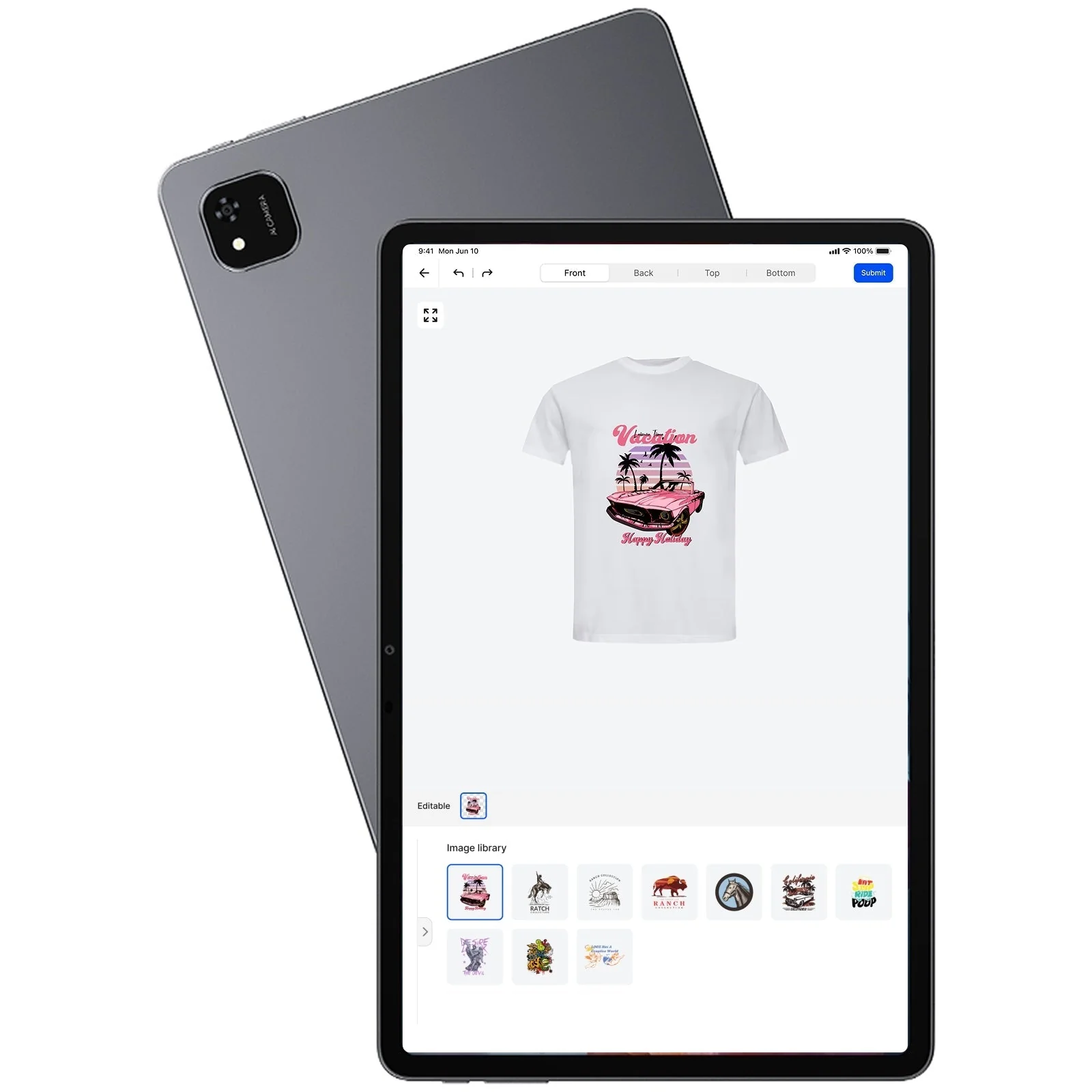 Self-Service Kiosk Tablet