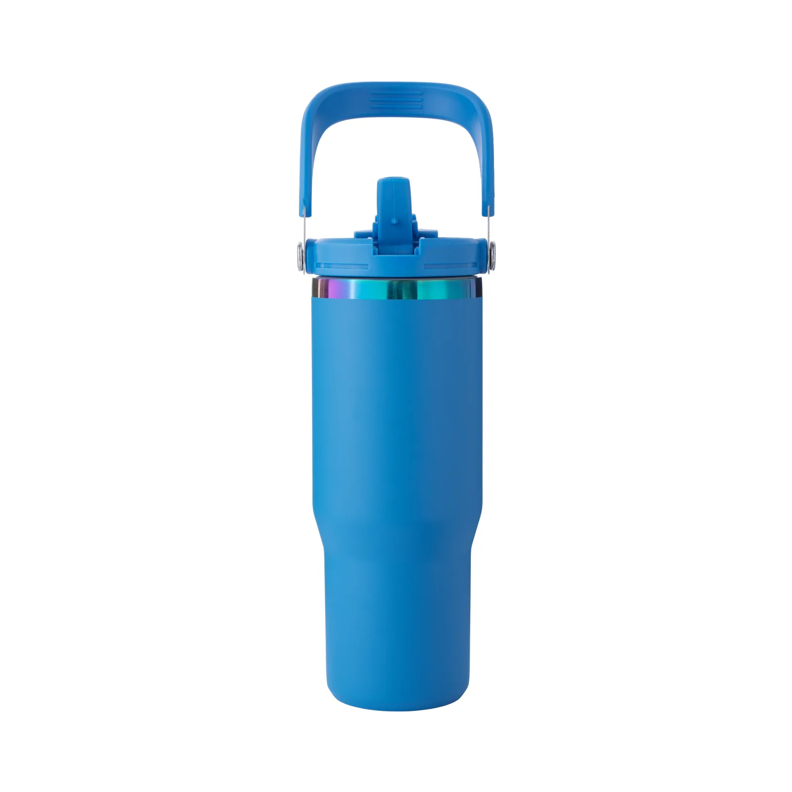 Edelstahl-Tumbler mit Griff und Strohhalm (30 oz) - Image 12