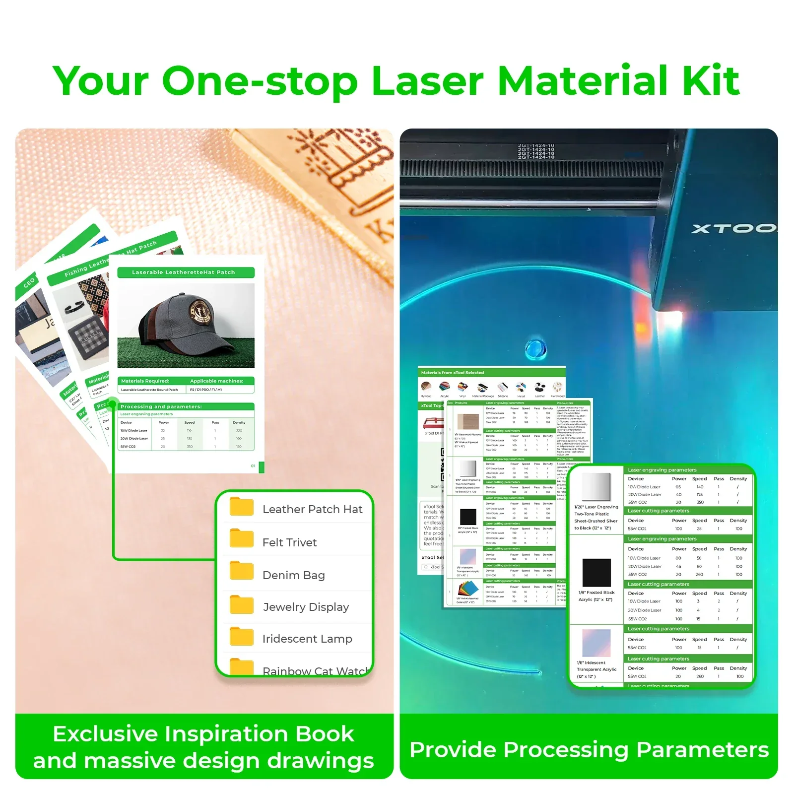 Ultimatives Lasermaterial-Kit (155 Stk.) - Image 5