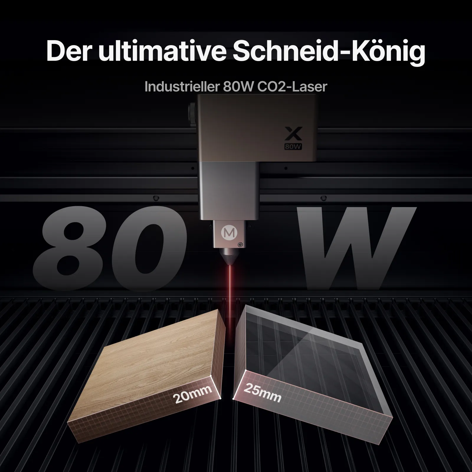 xTool P3 80W Flaggschiff-CO2-Laserschneider mit intelligenter Automatisierung - Image 6