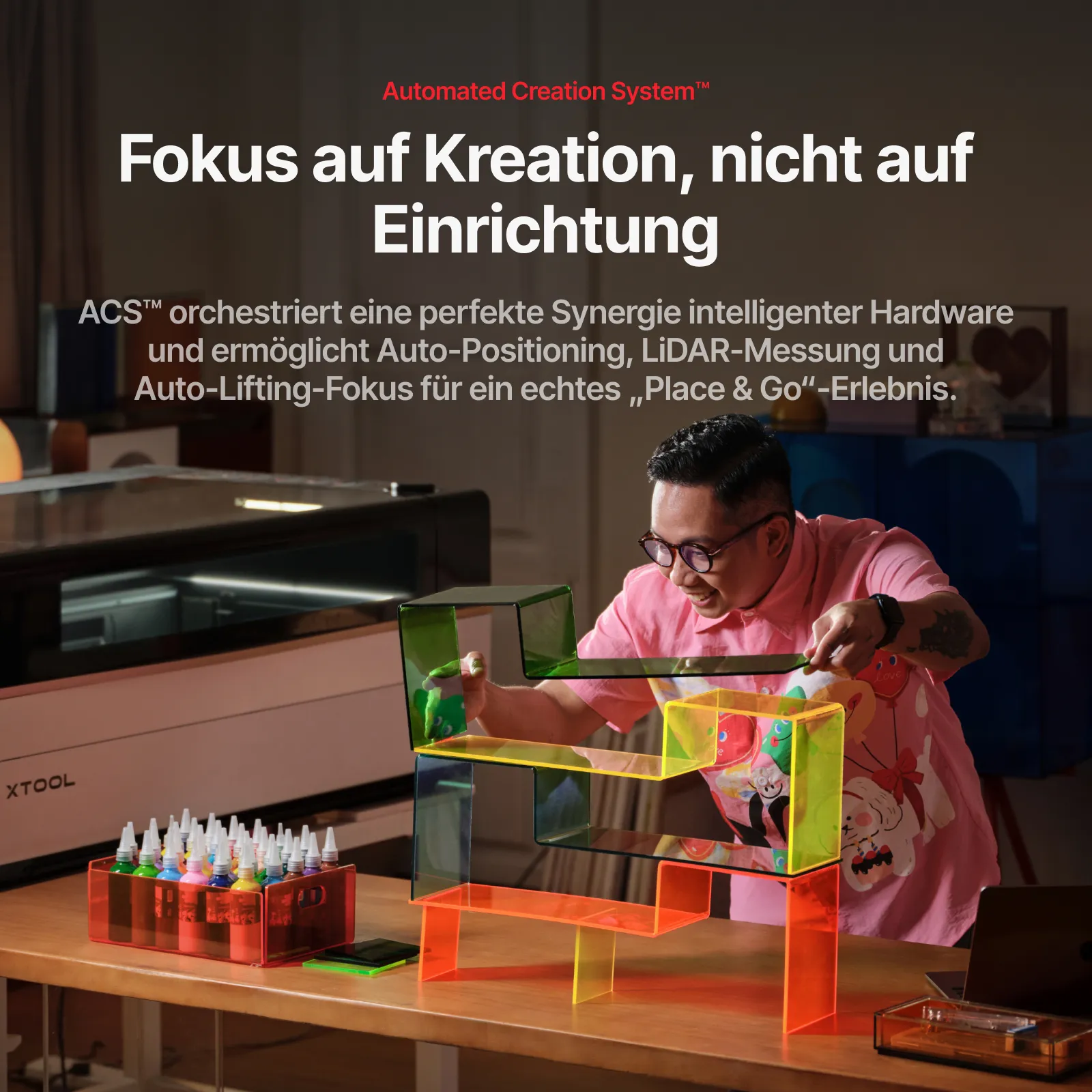 xTool P3 80W Flaggschiff-CO2-Laserschneider mit intelligenter Automatisierung - Image 8
