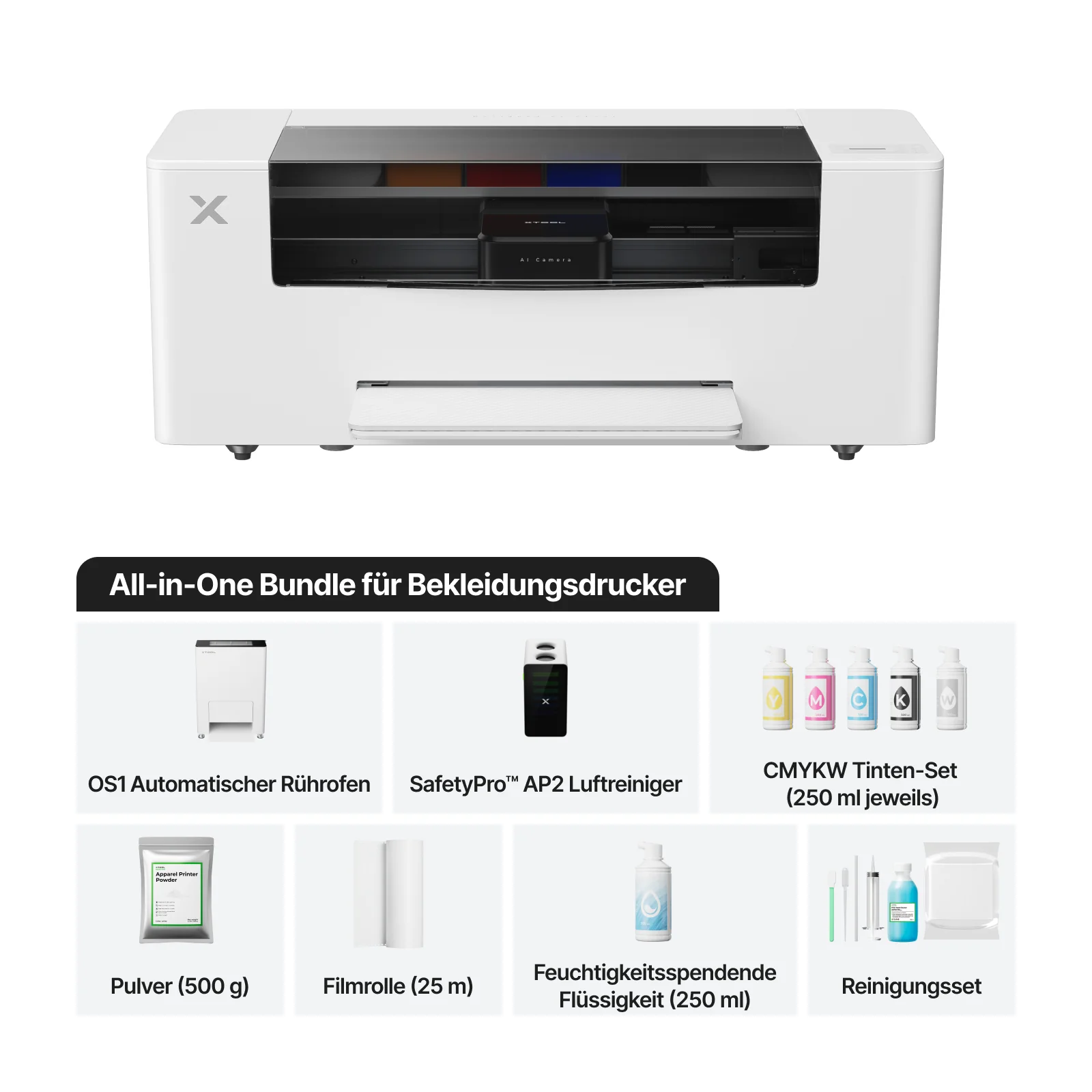 xTool Apparel Printer: One-Click-DTF-Drucker, mühelose Anpassung für dein Geschäft - Image 15