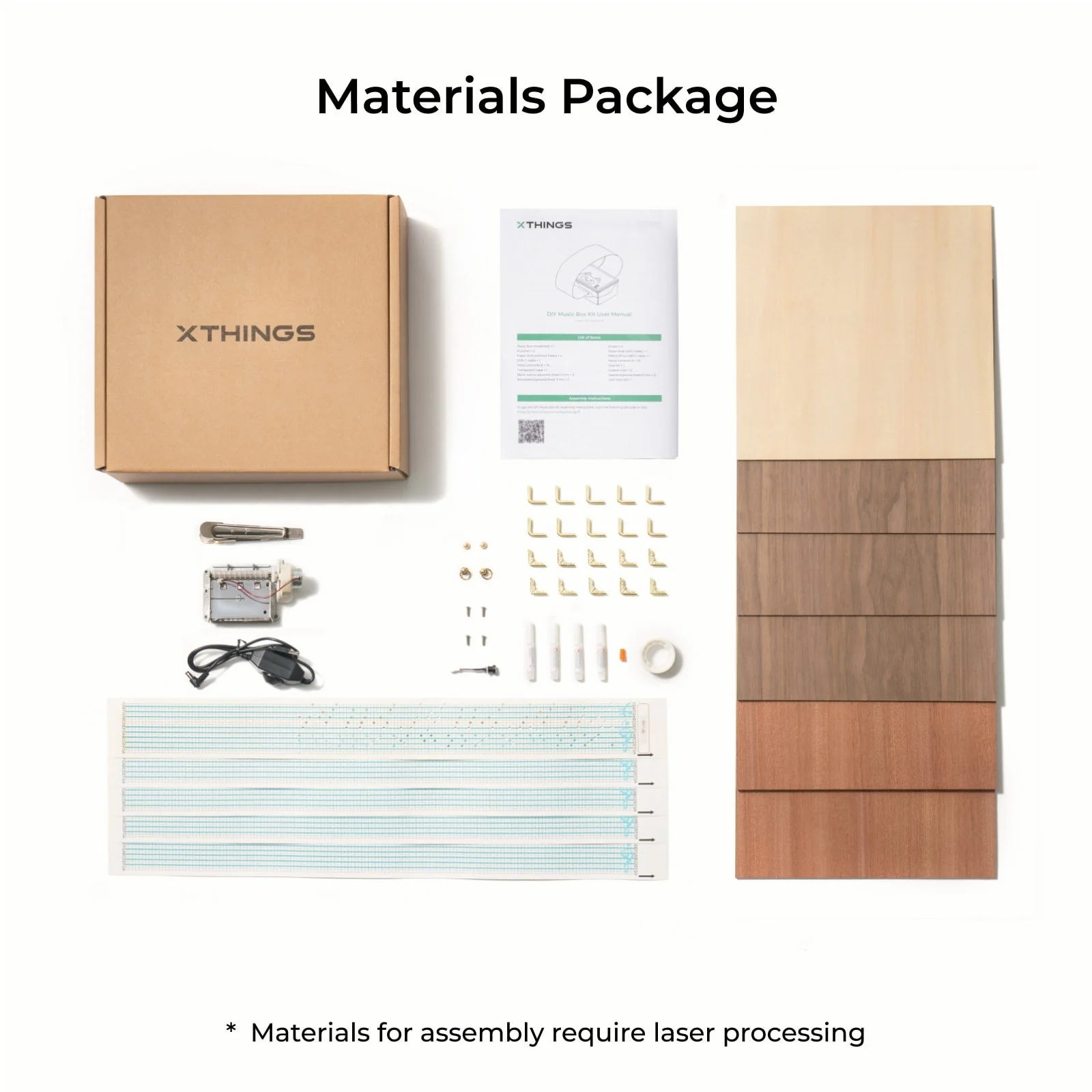 xTool DIY-Musikbox-Kit (Materialpaket) - Image 3