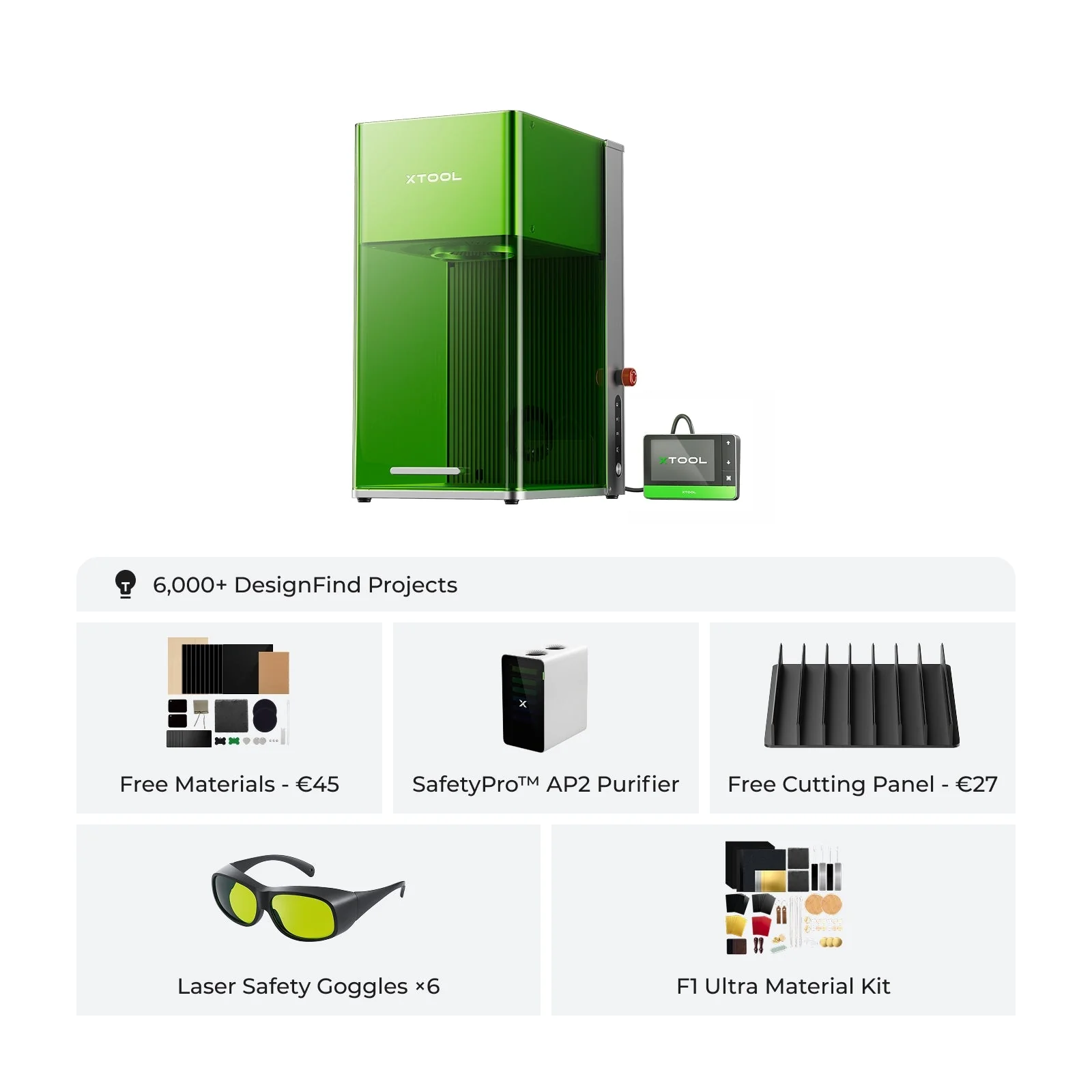 xTool F1 Ultra 20W Fiber- und Diode-Dual-Laser-Gravierer für Bildung - Image 15