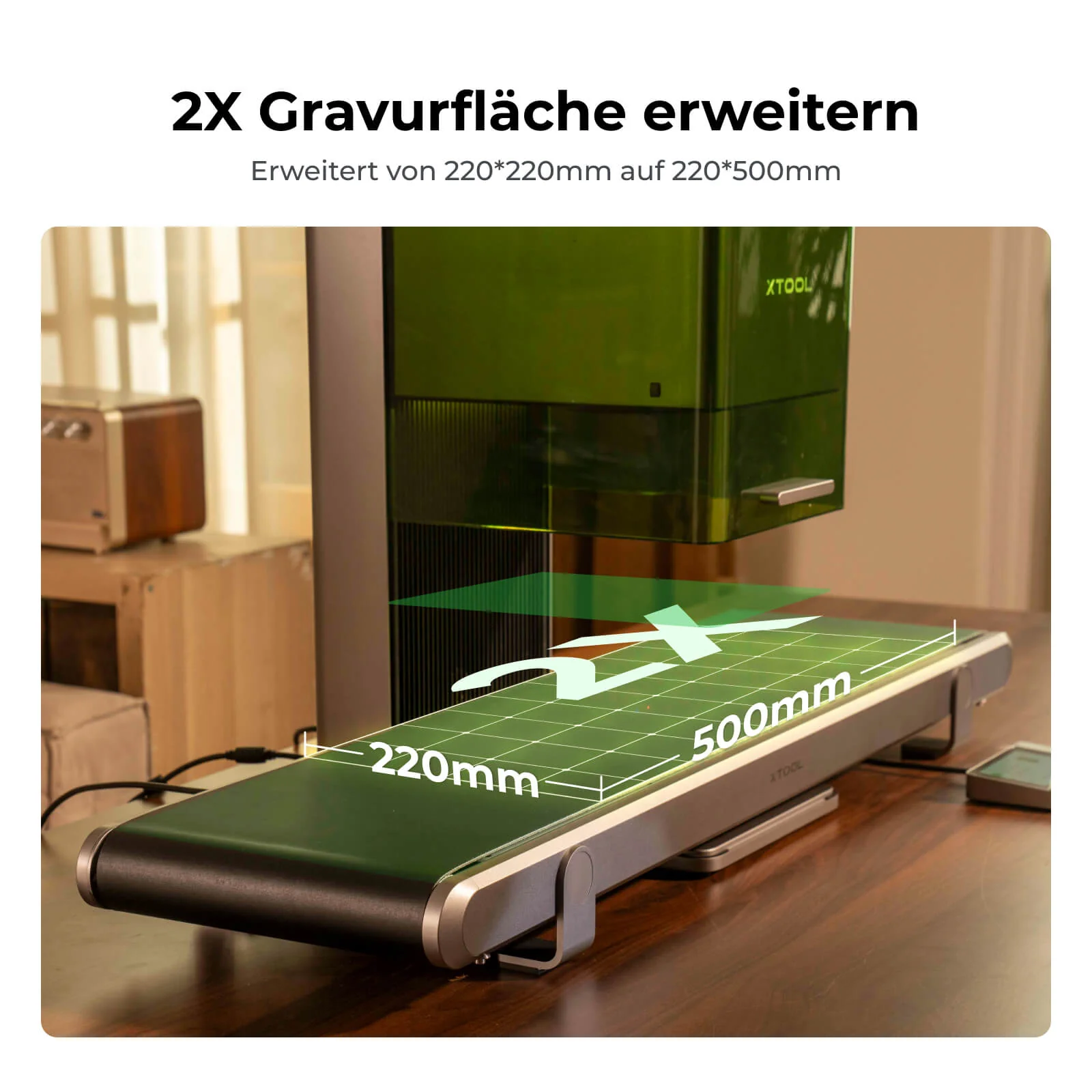 Förderband für xTool F1 Ultra / F2 Ultra/ F2 Ultra UV - Image 2