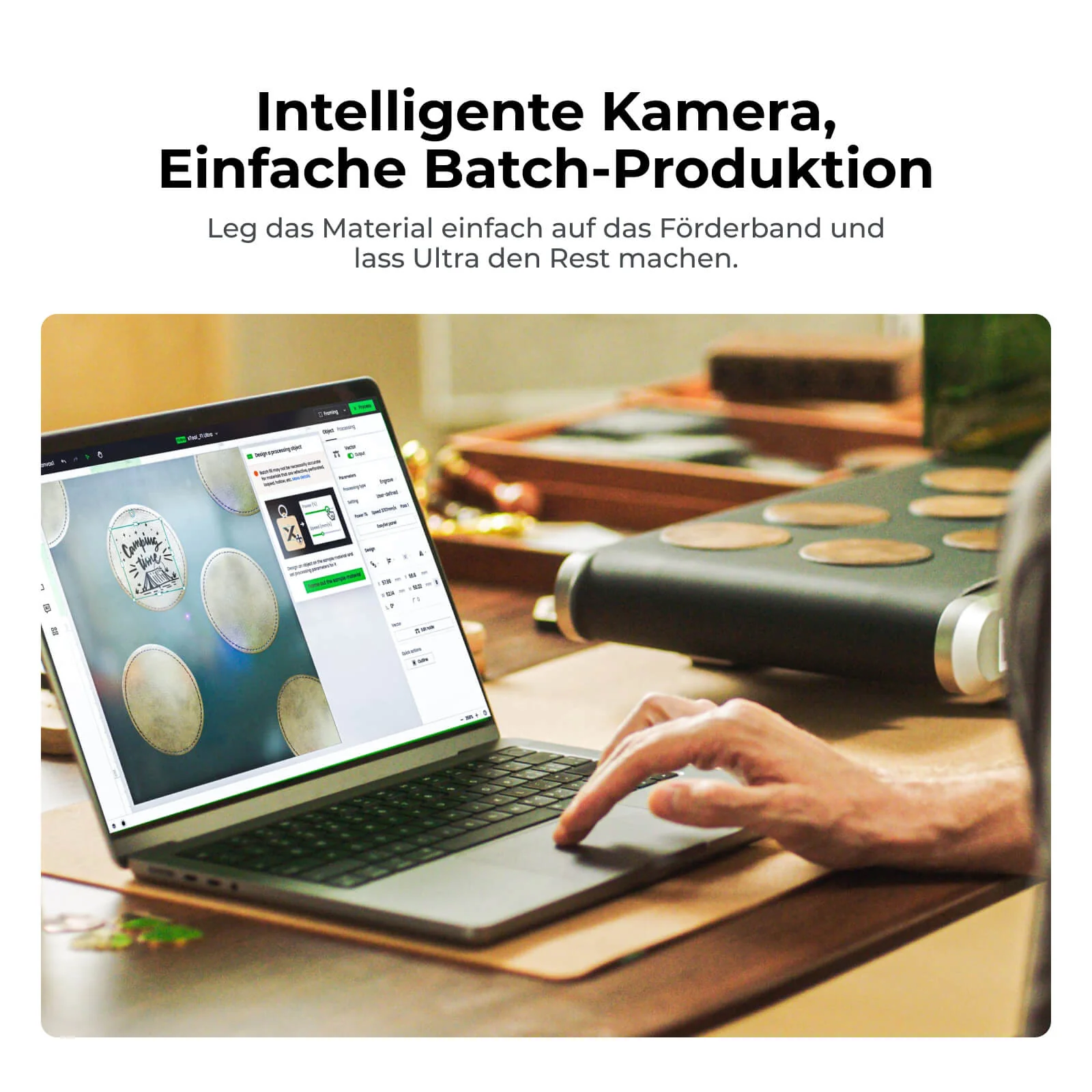Förderband für xTool F1 Ultra / F2 Ultra/ F2 Ultra UV - Image 4