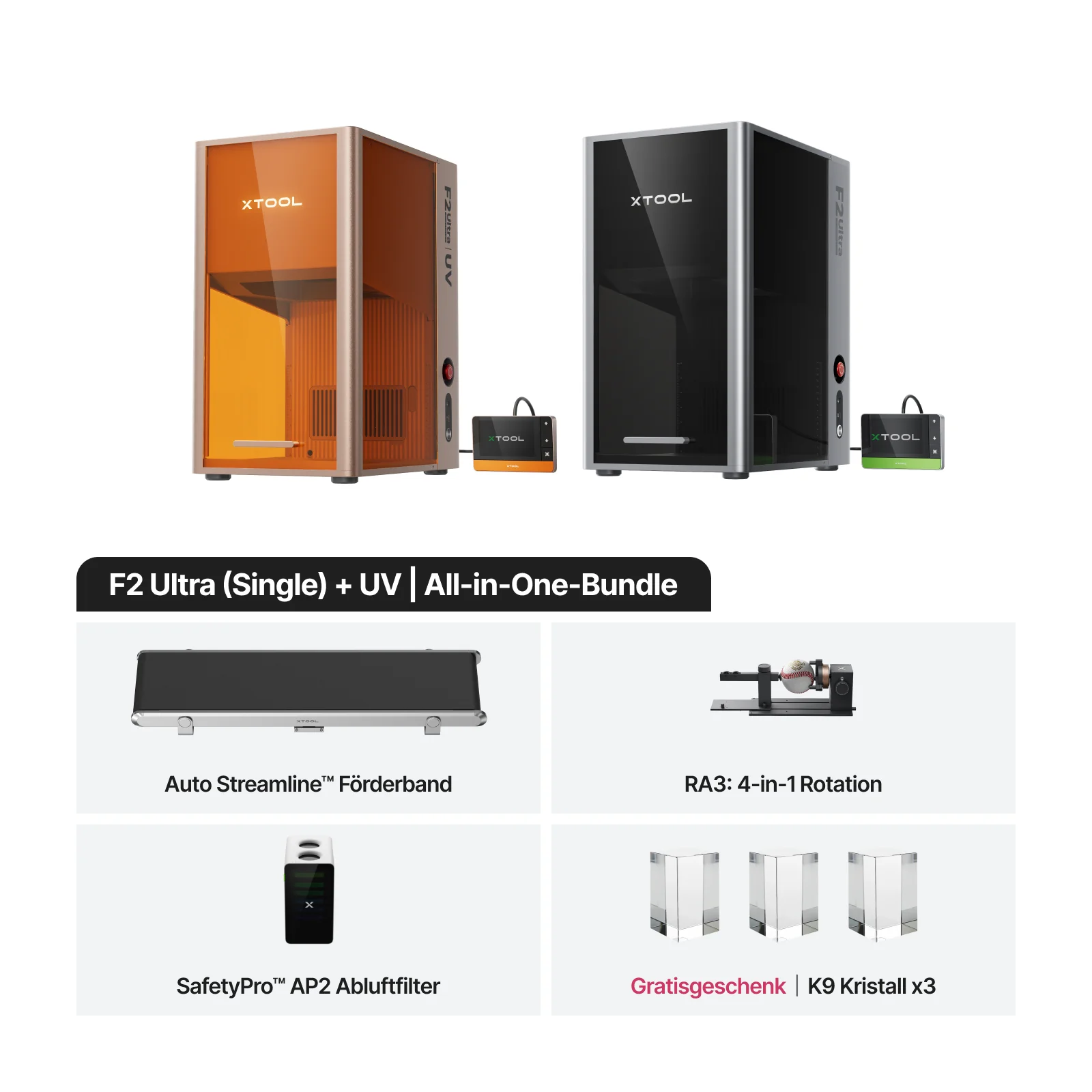 xTool F2 Ultra MOPA + F2 Ultra UV Ultimatives Produktives Business Duo - Image 9
