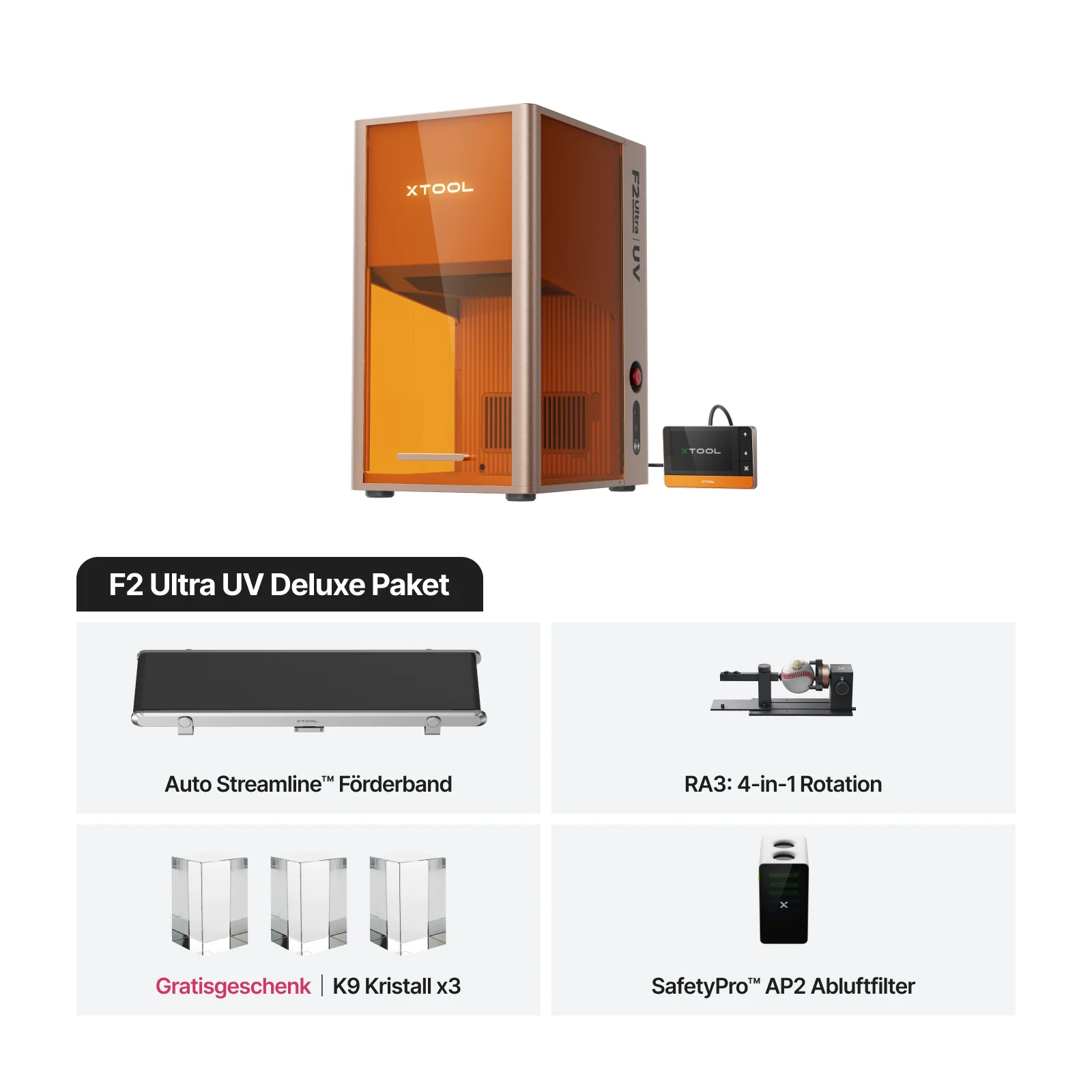 xTool F2 Ultra UV 5 W UV-Lasergravierer - Image 15