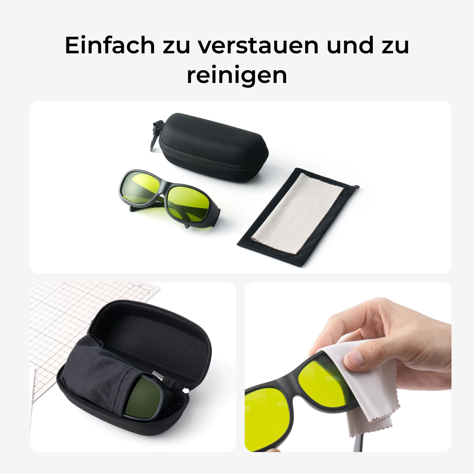 xTool Laser-Schutzbrille für 316nm-450nm & 900nm-1080nm Laser - Image 4