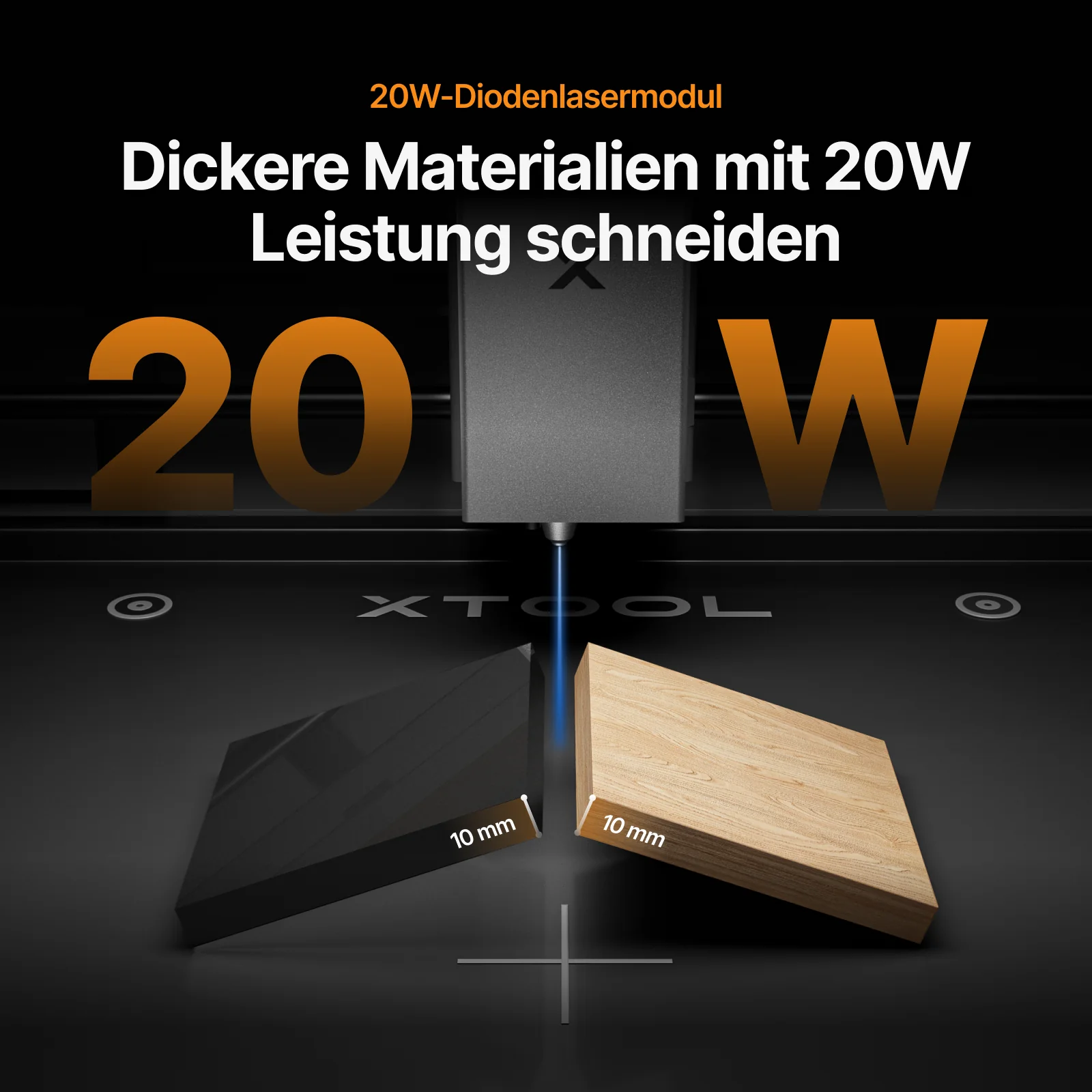 xTool M2 20W-Diodenlasermodul 455 nm - Image 2