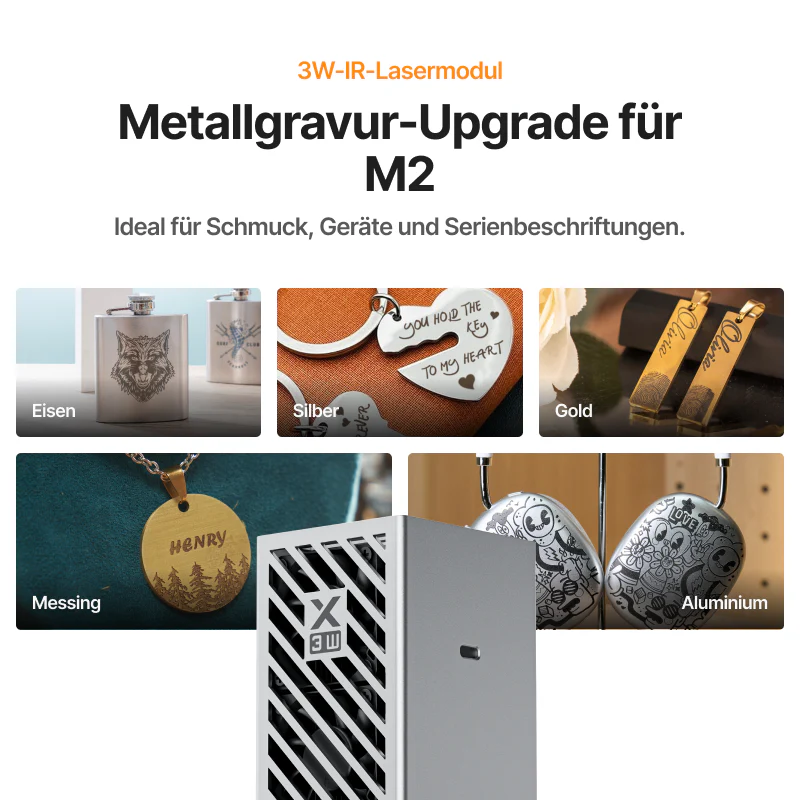 xTool M2 3W-Infrarot-Lasermodul 1064 nm - Image 2
