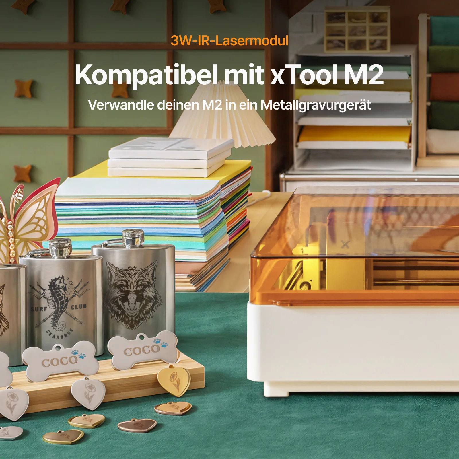 xTool M2 3W-Infrarot-Lasermodul 1064 nm - Image 5