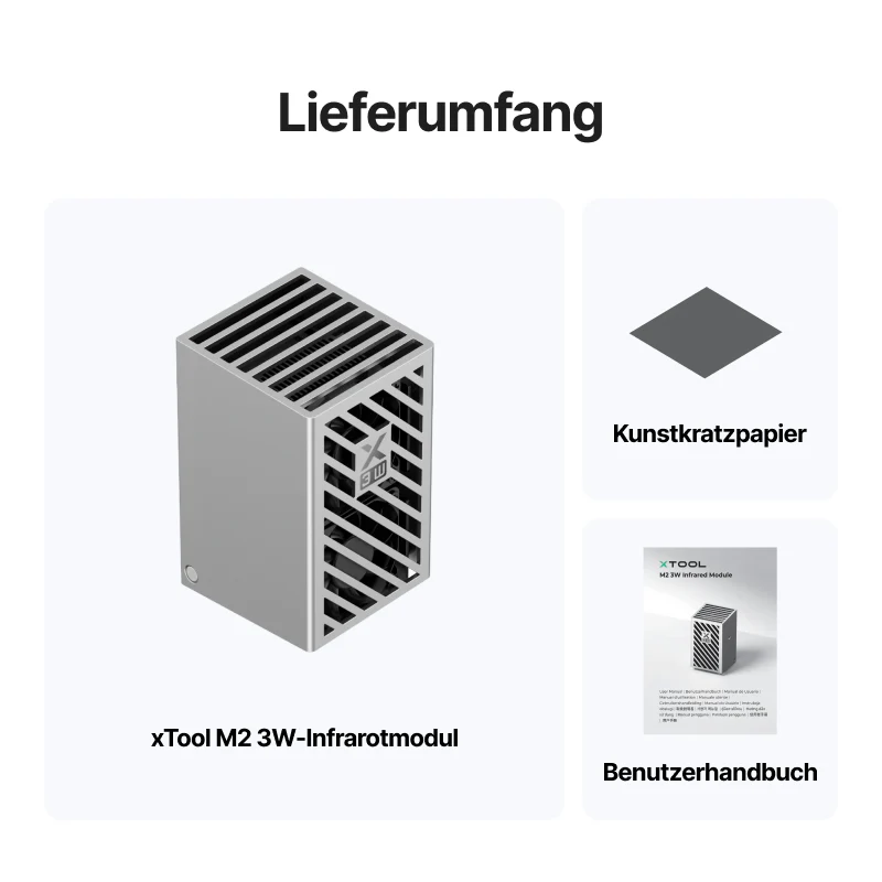 xTool M2 3W-Infrarot-Lasermodul 1064 nm - Image 6