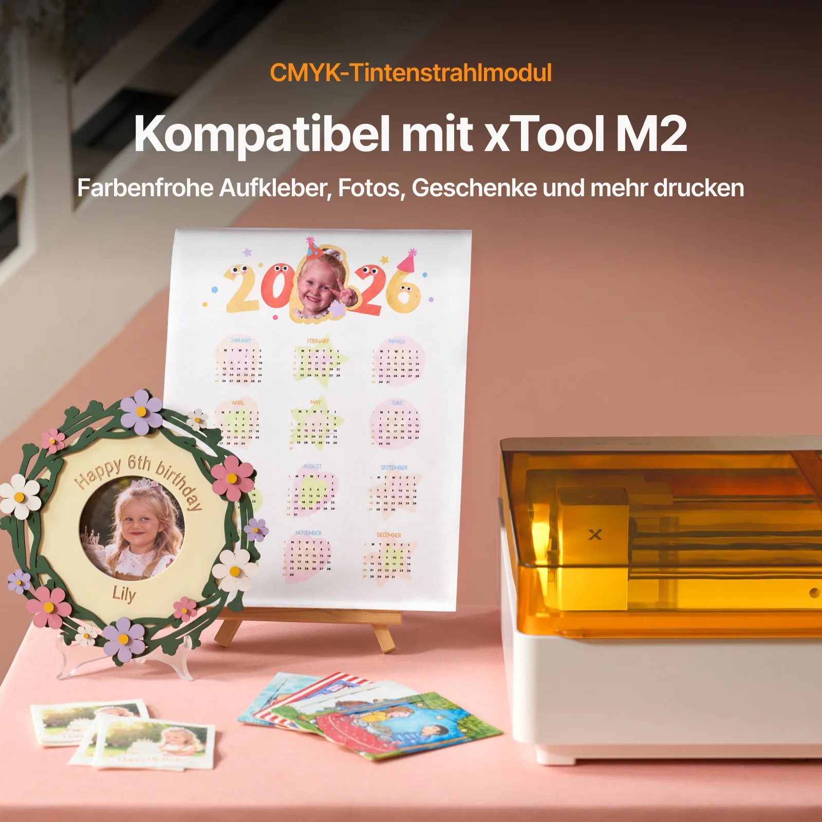 xTool M2 Druckmodul für CMYK-Tintenstrahldruck - Image 5