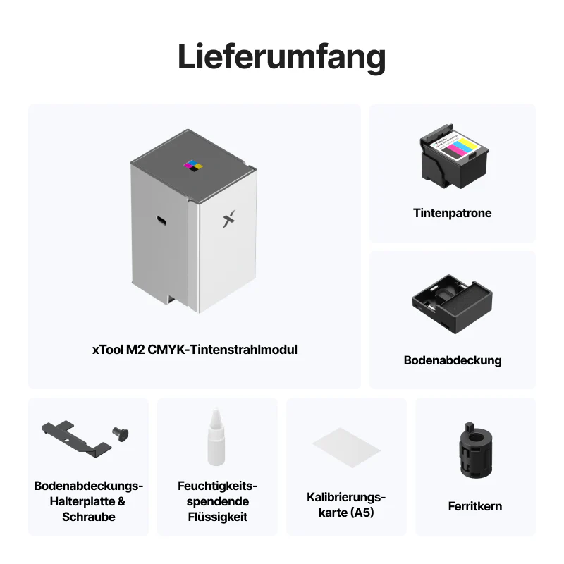 xTool M2 Druckmodul für CMYK-Tintenstrahldruck - Image 6