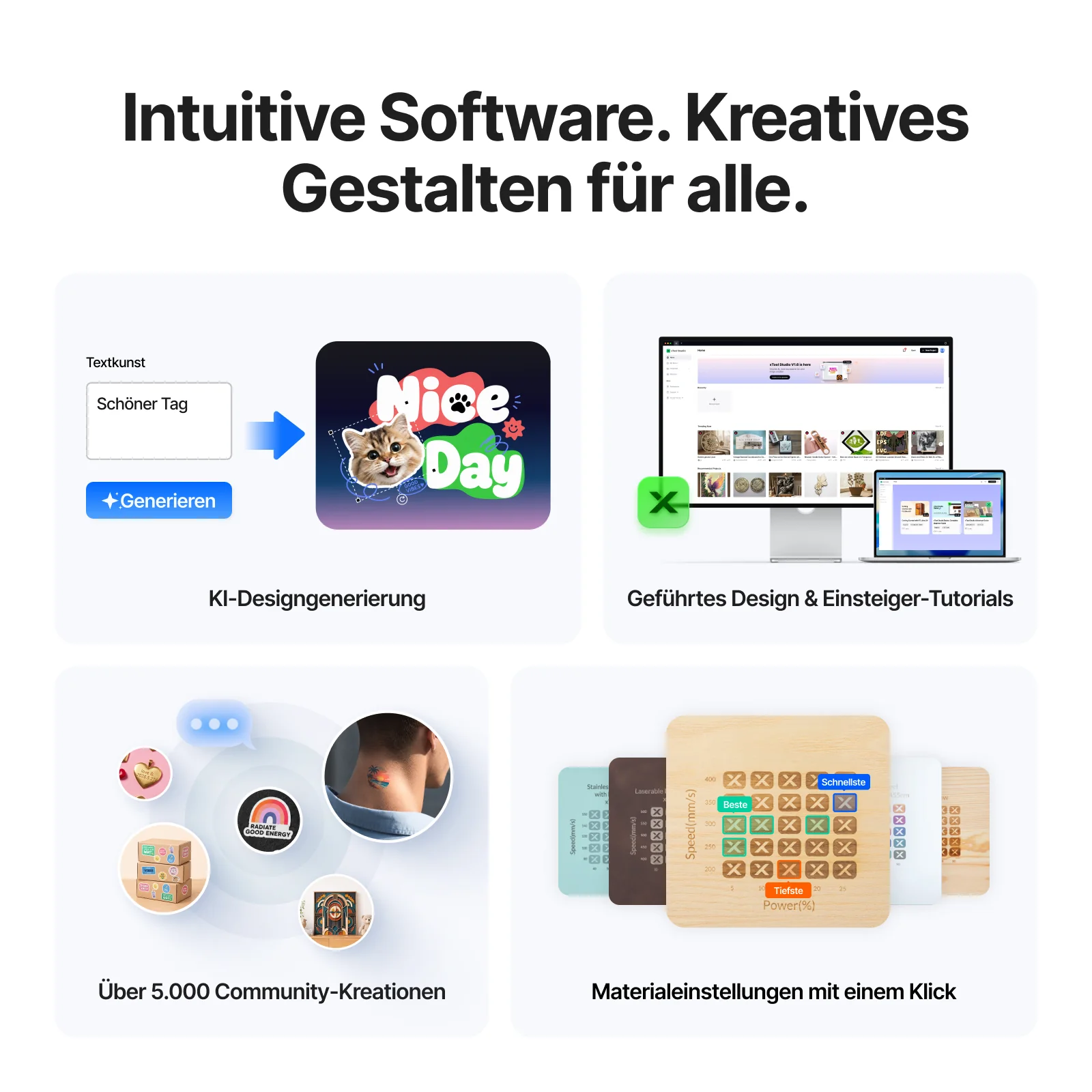 xTool M2 – Kreativer Lasergravierer mit Farbdruck | CMYK-Druck & 10W/20W Diodenlaser - Image 11