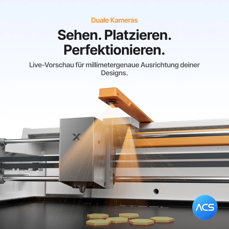 xTool M2 – Kreativer Lasergravierer mit Farbdruck | CMYK-Druck & 10W/20W Diodenlaser - Image 4