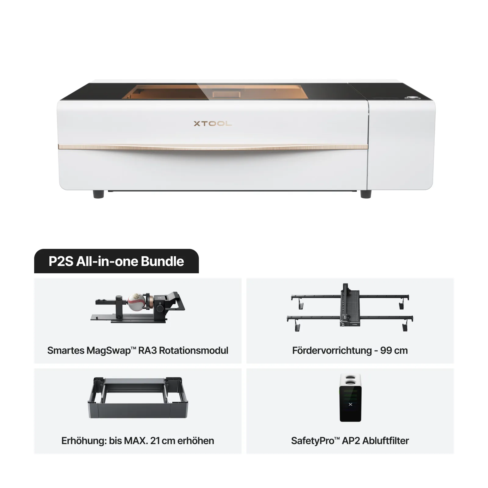 xTool P2S 55W Desktop CO2 Laser Cutter - Image 18