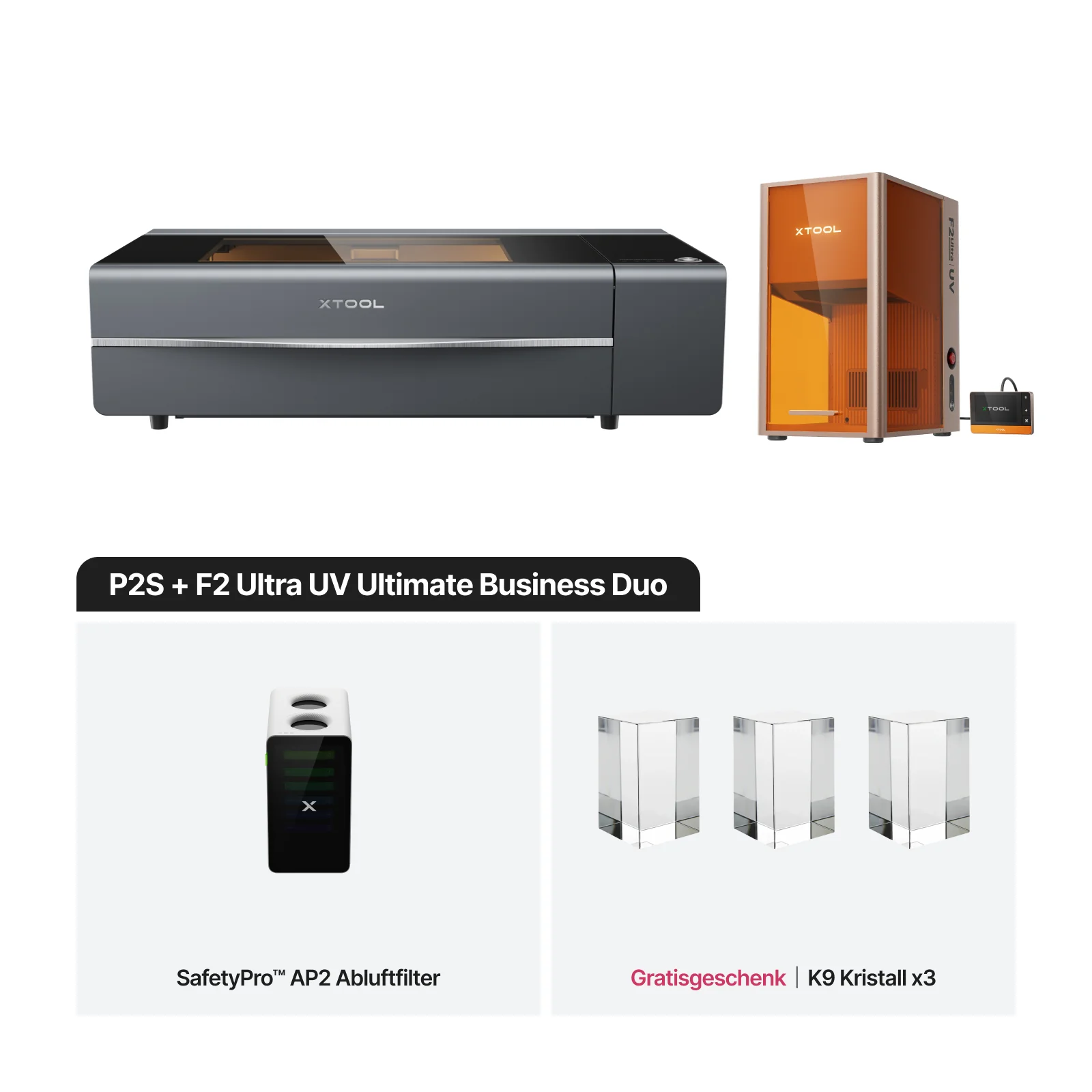 xTool P2S + F Serie Ultimatives Produktives Business Duo - Image 8