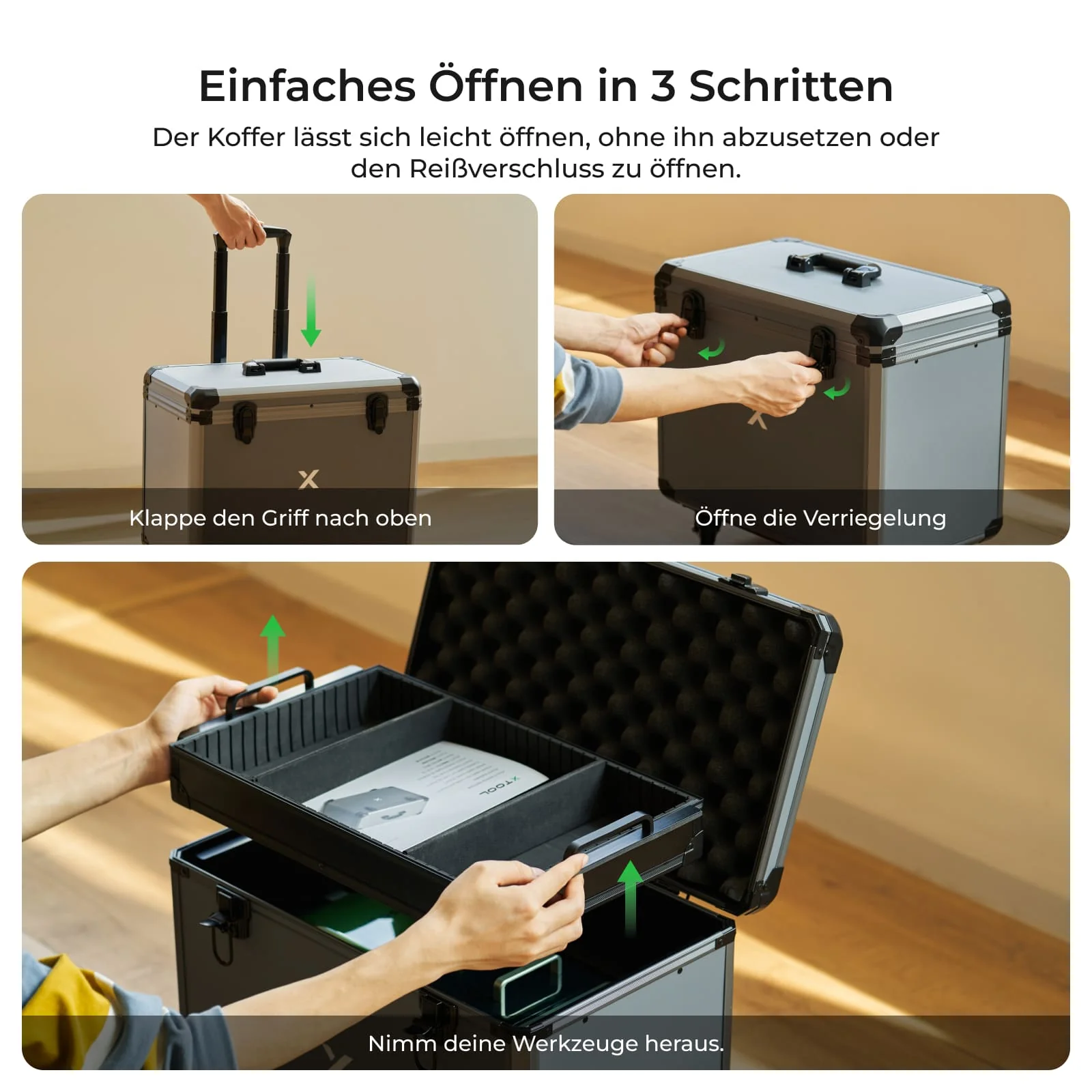xTool Rollender Hartschalenkoffer für den F1 - Image 5