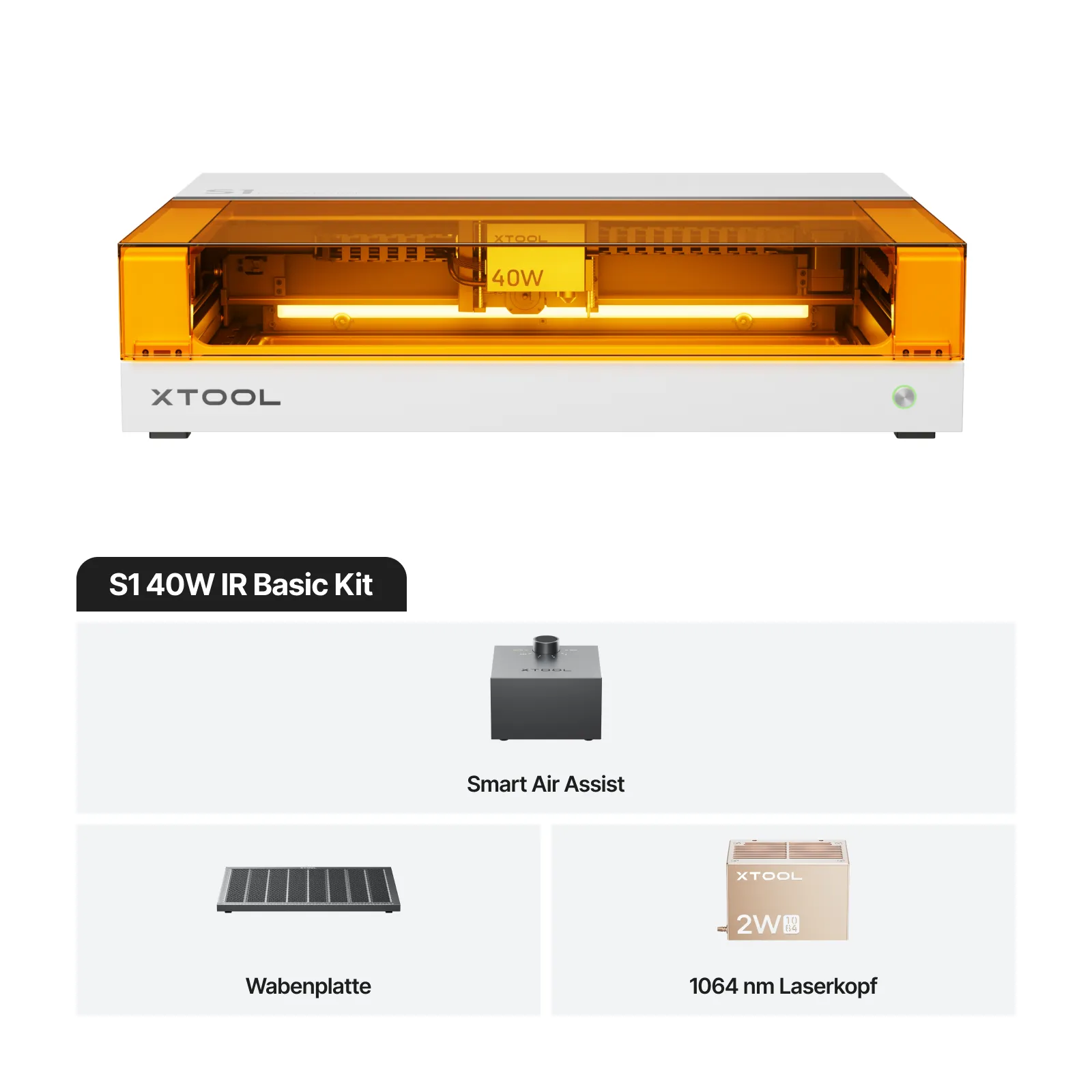 xTool S1 + 1064nm IR-Laserkit: Geschlossener Diodenlaser-Gravierer & Cutter - Image 20