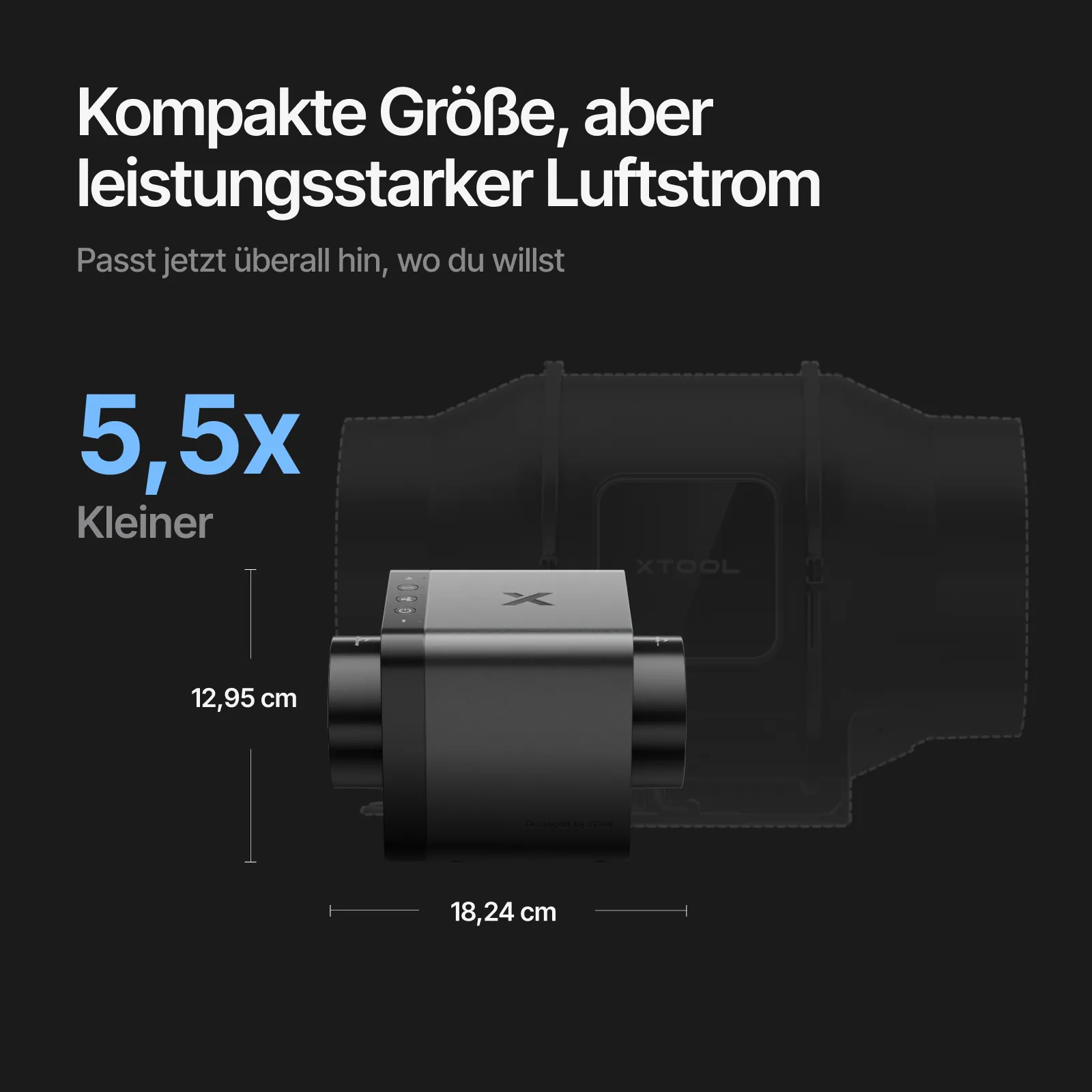 xTool SafetyPro™ IF2 2.0 Rohrventilator - Image 8